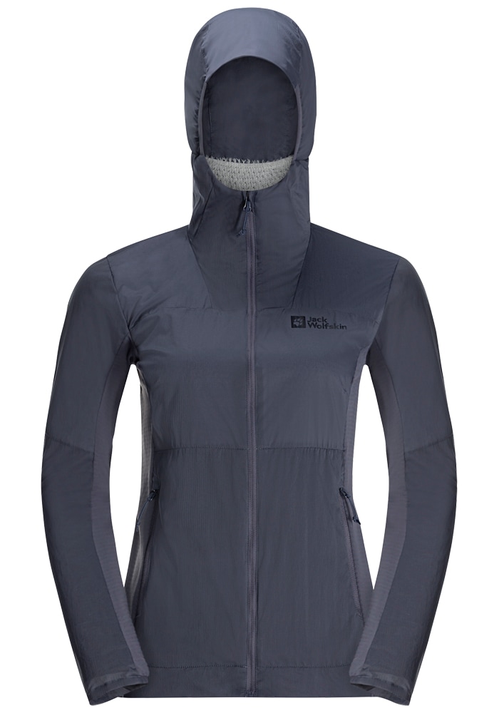 Jack Wolfskin Outdoorjacke »PRELIGHT ALPHA JKT W«, mit Kapuze