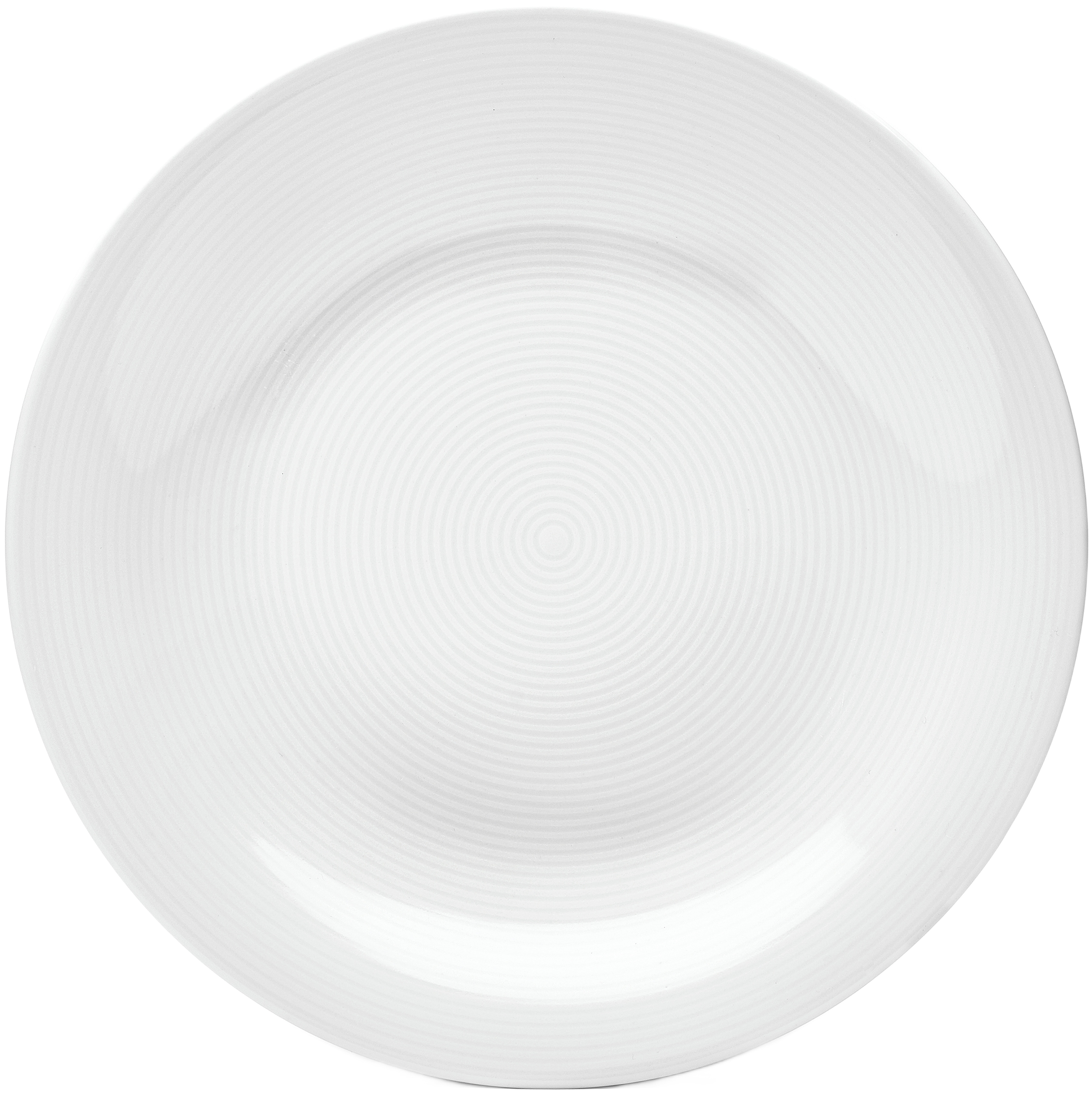 van Well Dessertteller "Teller Set, Jive, Teller 21 cm, 6 Stück" dezentes Spiraldekor, spülmaschinen-und mikrowellengeeignet