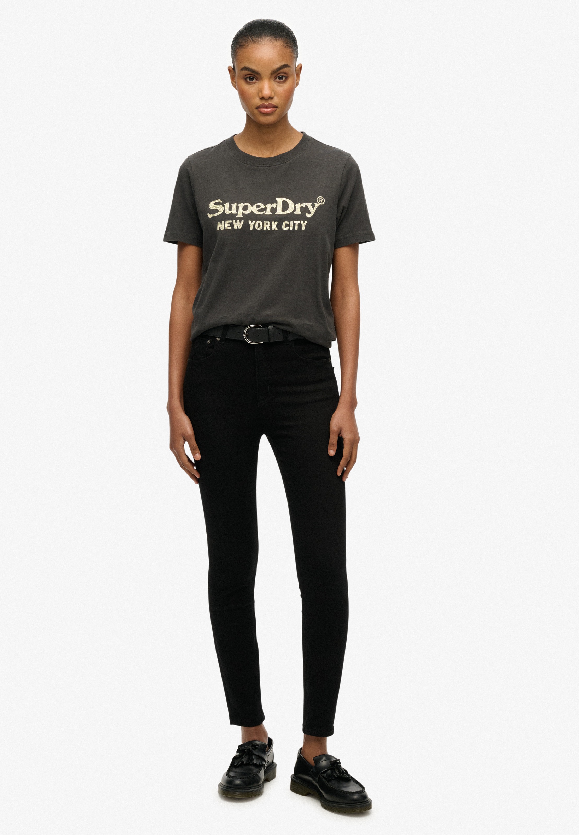 Superdry Print-Shirt »BRAND MARK RELAXED TEE«