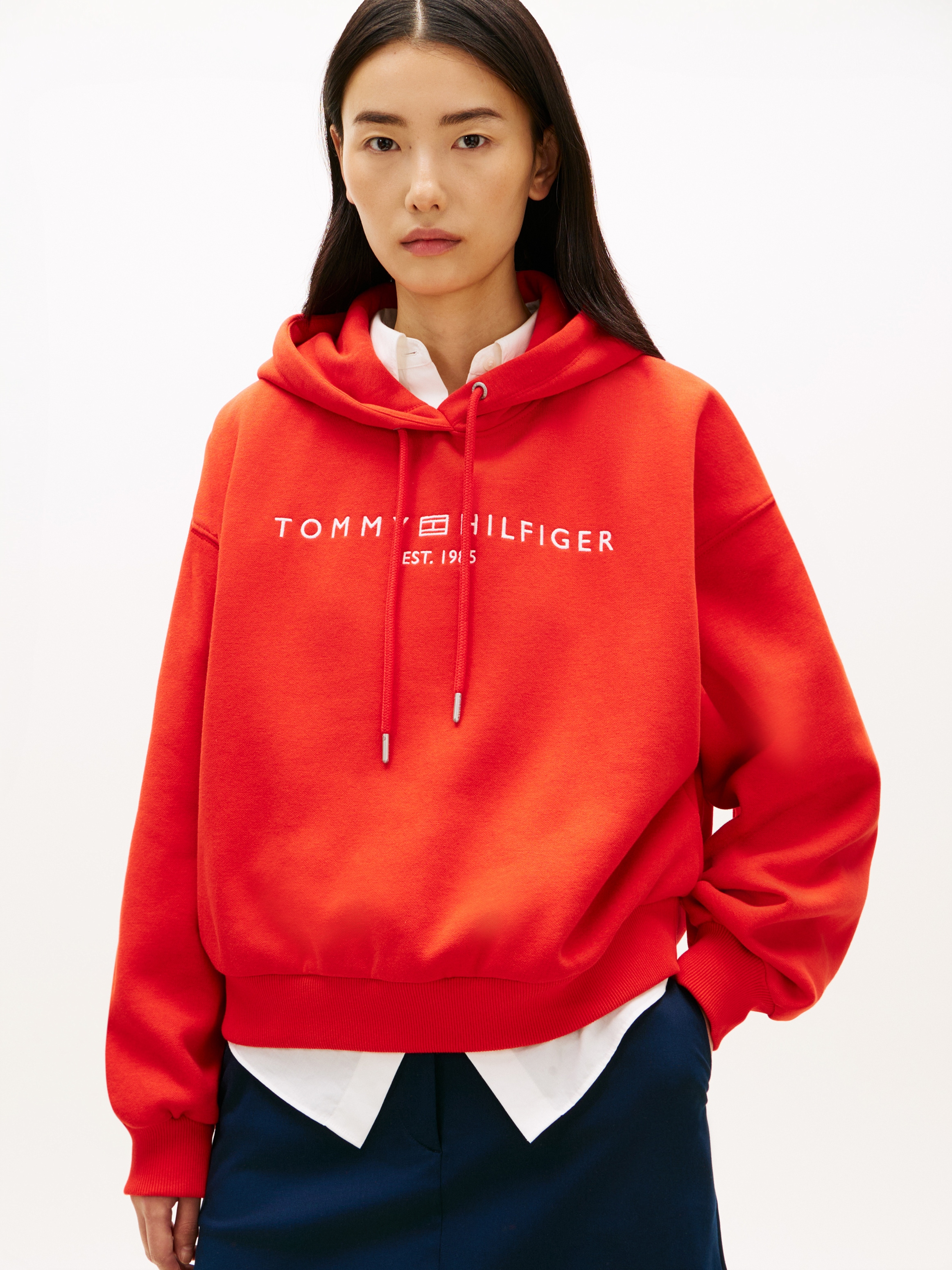 Tommy Hilfiger Kapuzensweatshirt "CORP LOGO MDRN HOODIE" günstig online kaufen