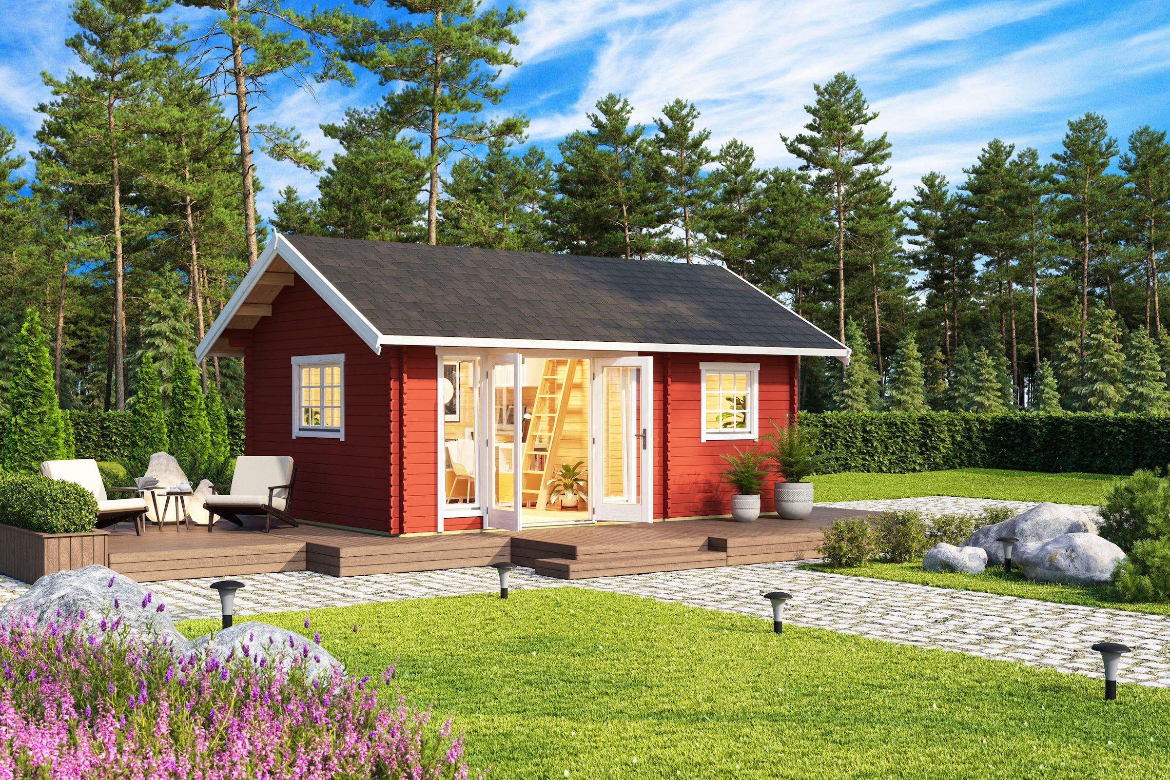 LASITA MAJA Gartenhaus "CAROLINE" günstig online kaufen