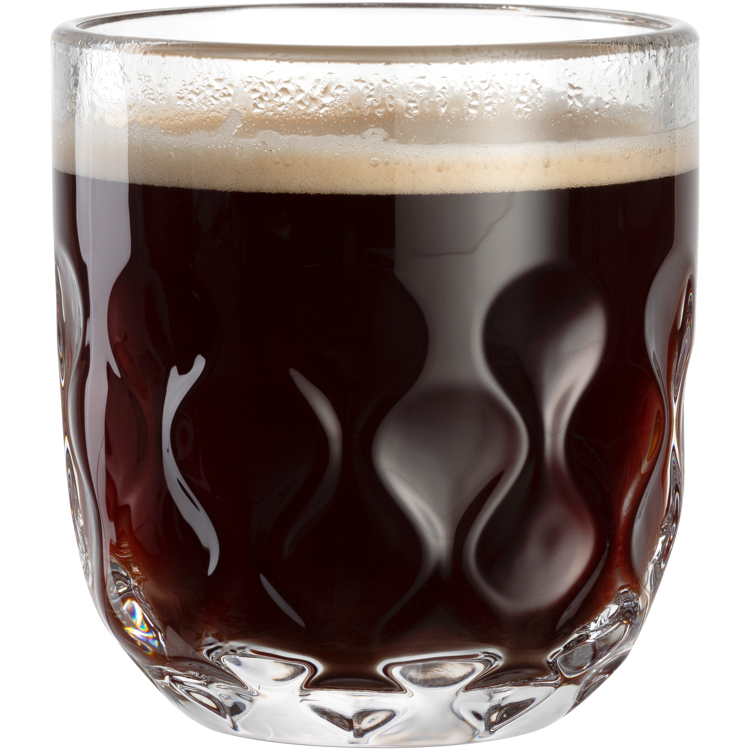 LEONARDO Gläser-Set »Kaffee-Glas GOCCE, 220 ml, 6er-Set«, (Set, 6 tlg.), 2. Variante, mit Tropfenrelief