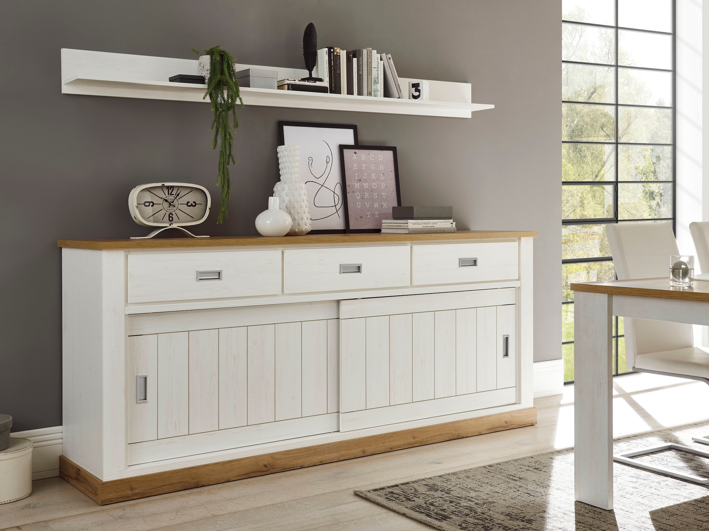 Home affaire Sideboard »ORLANDO«, Breite 215 | ca. cm BAUR