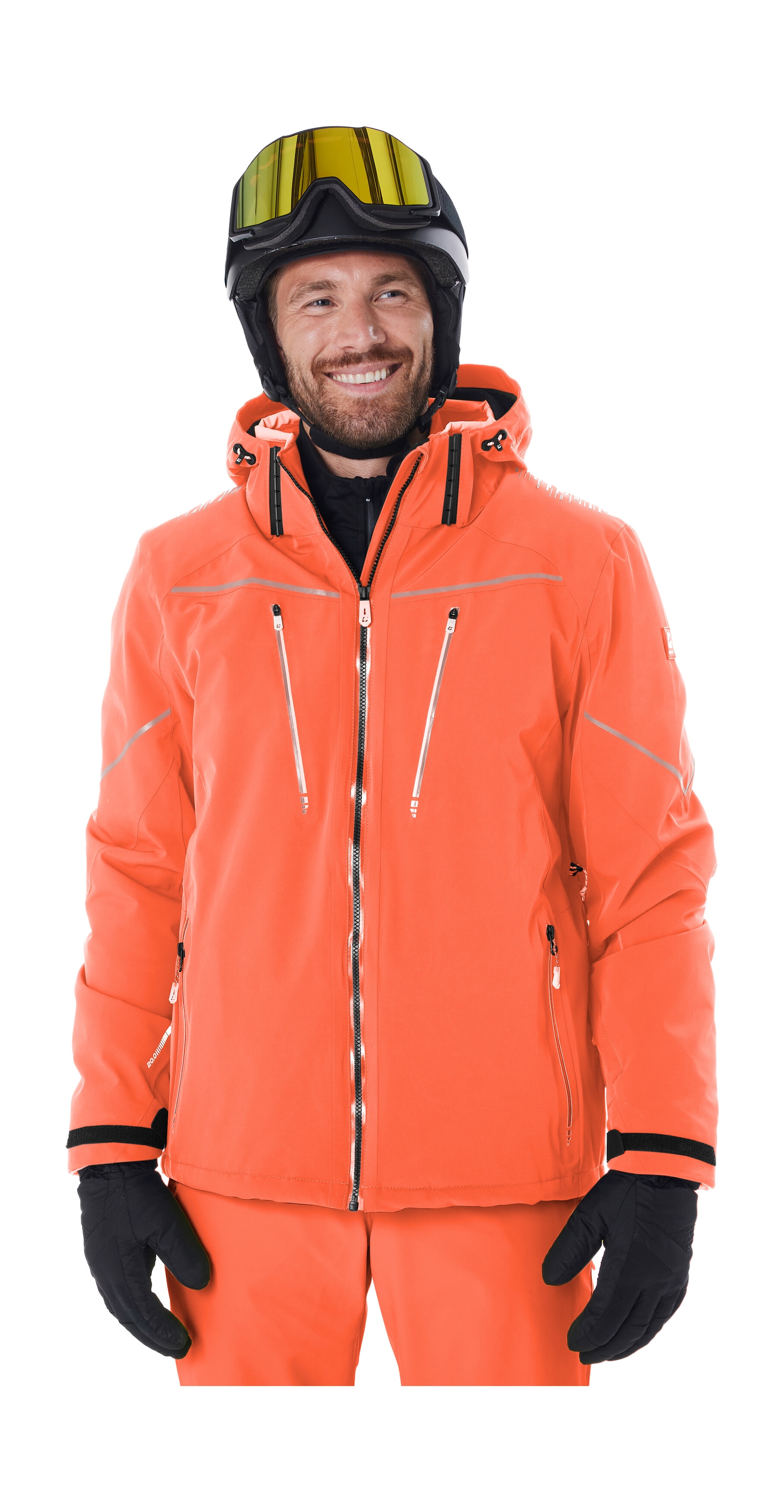 Killtec Skijacke »KSW 50 MN SKI JCKT« Herren Skijacke: wasserdicht, atmungsaktiv, 4-Wege-Stretch, Schneefang