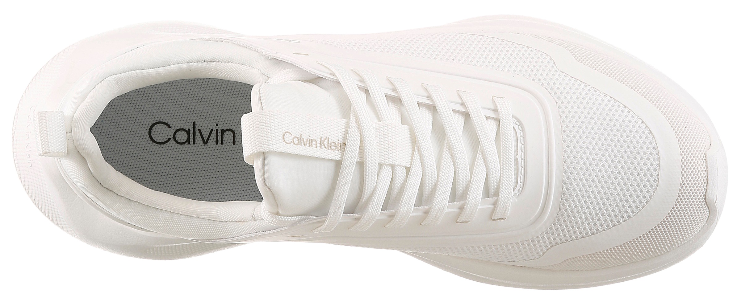 Calvin Klein Slip-On Sneaker »LIGHT RUNNER SOCK MESH LYCRA«  Slipper, Halbschuh, Freizeitsneaker mit Anziehlaschen
