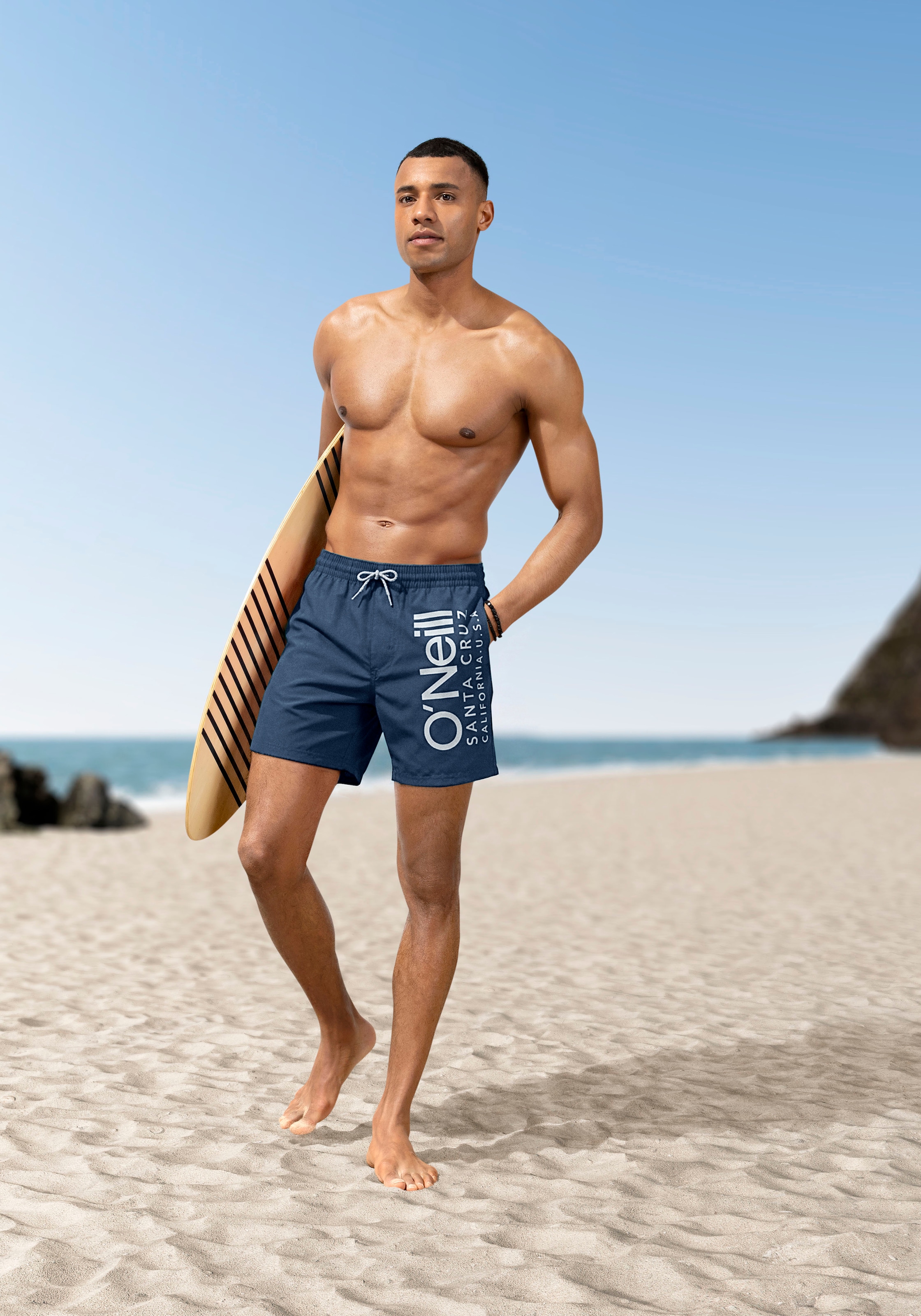 ONeill Badeshorts "ONEILL CALI 16 SWIMSHORTS" mit Seiten- und Gesäßtaschen