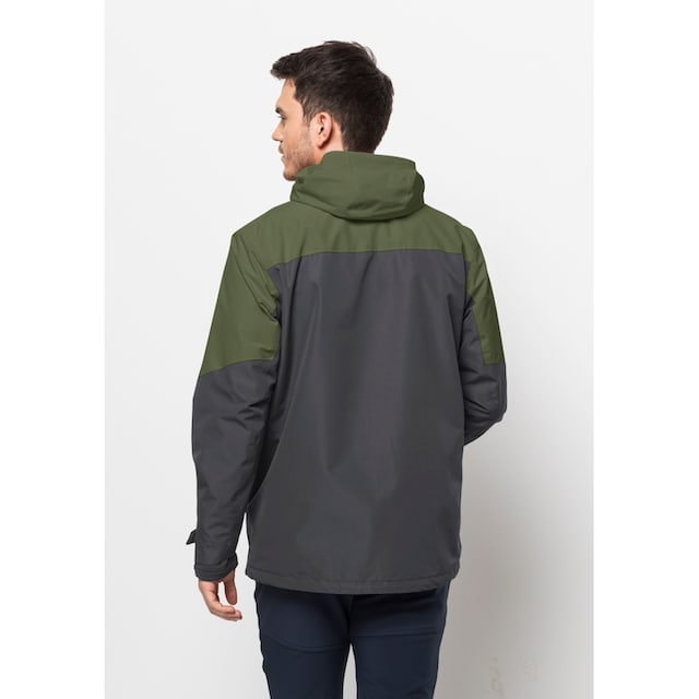 Jack Wolfskin 3-in-1-Funktionsjacke »GLAABACH 3IN1 JKT M«, (2 teilig), mit  Kapuze | BAUR