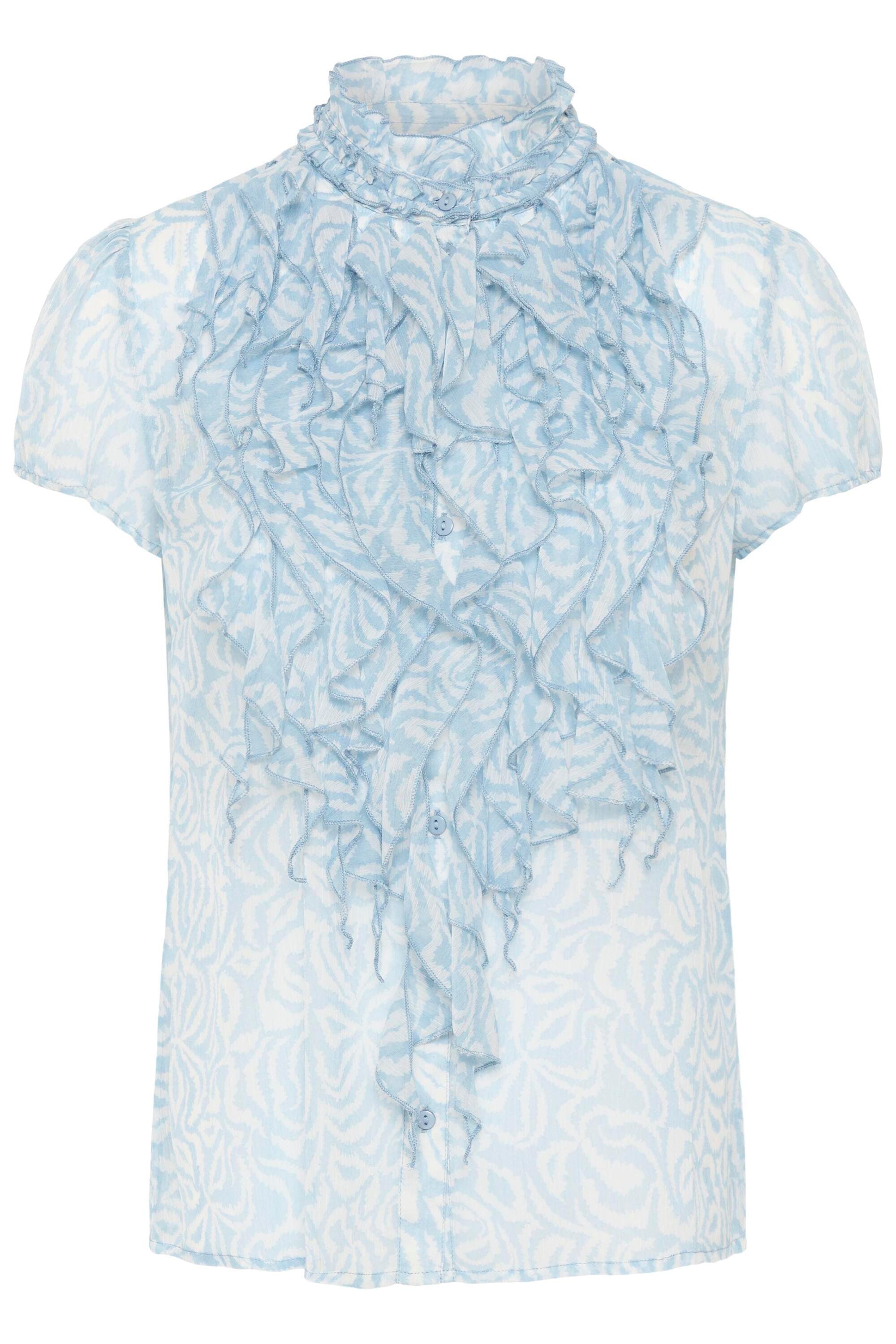 Saint Tropez Langarmhemd "Damen Langarm - Hemd LiljaSZ"