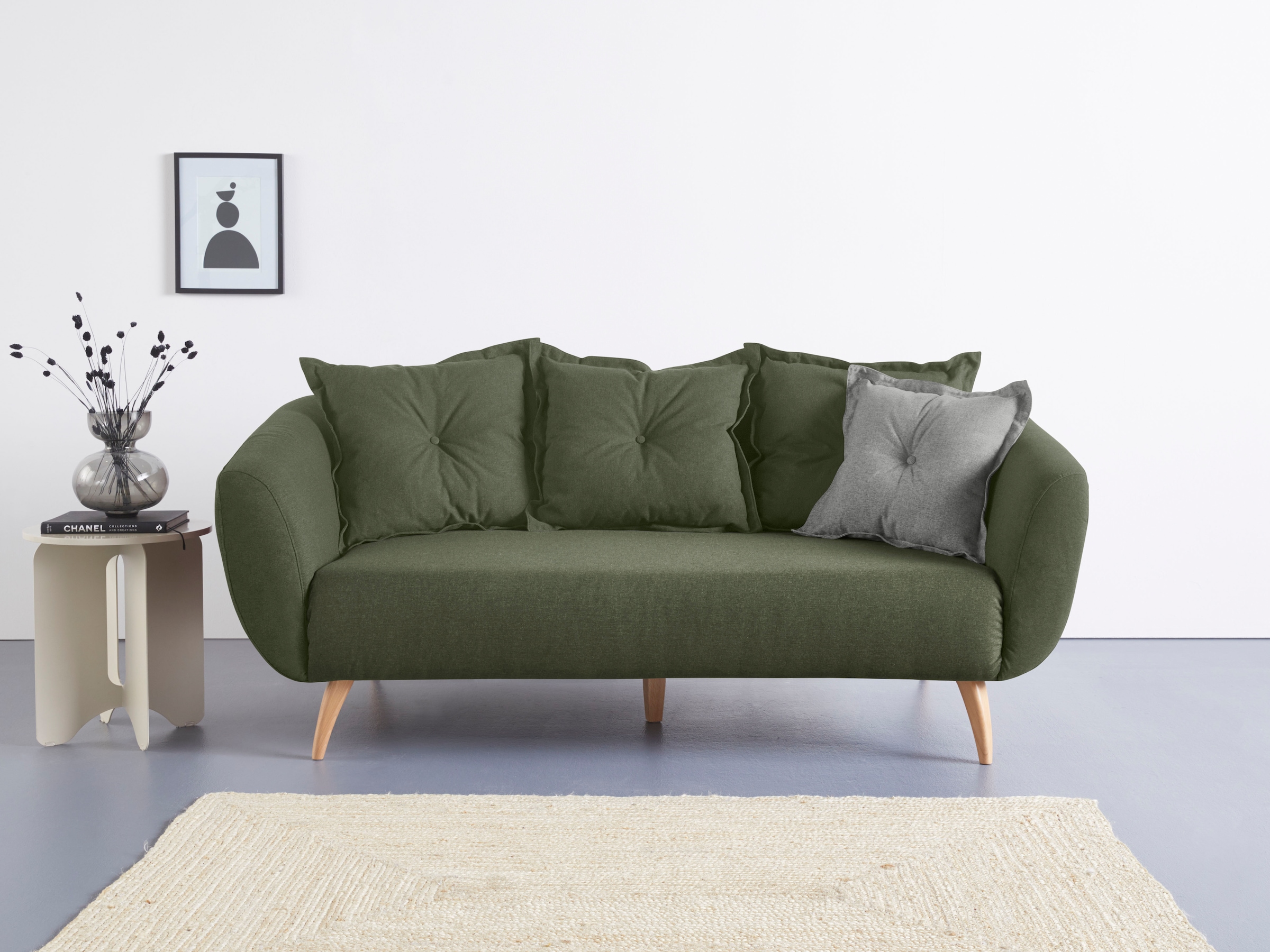 Home affaire 2,5-Sitzer "Baggio modern und romantisches Design, bequem", Zi günstig online kaufen