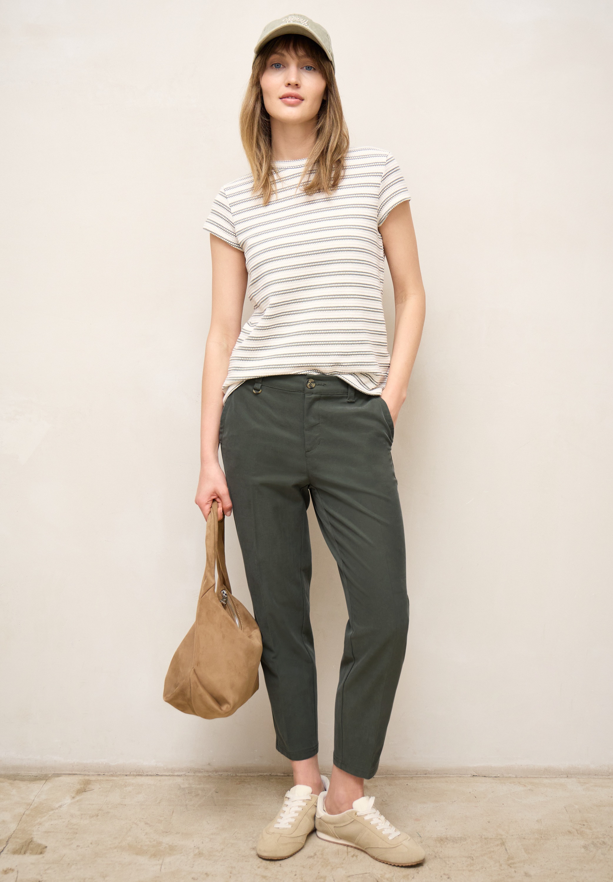 STREET ONE STUDIO Chinohose  Middle Waist
