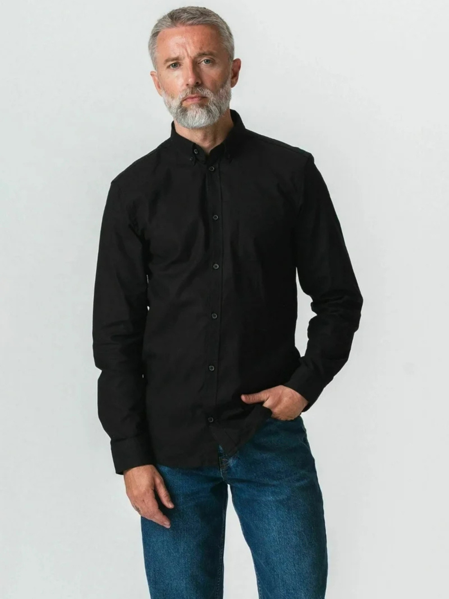 TeeShoppen Langarmhemd "TEESHOPPEN Shirt The Original"