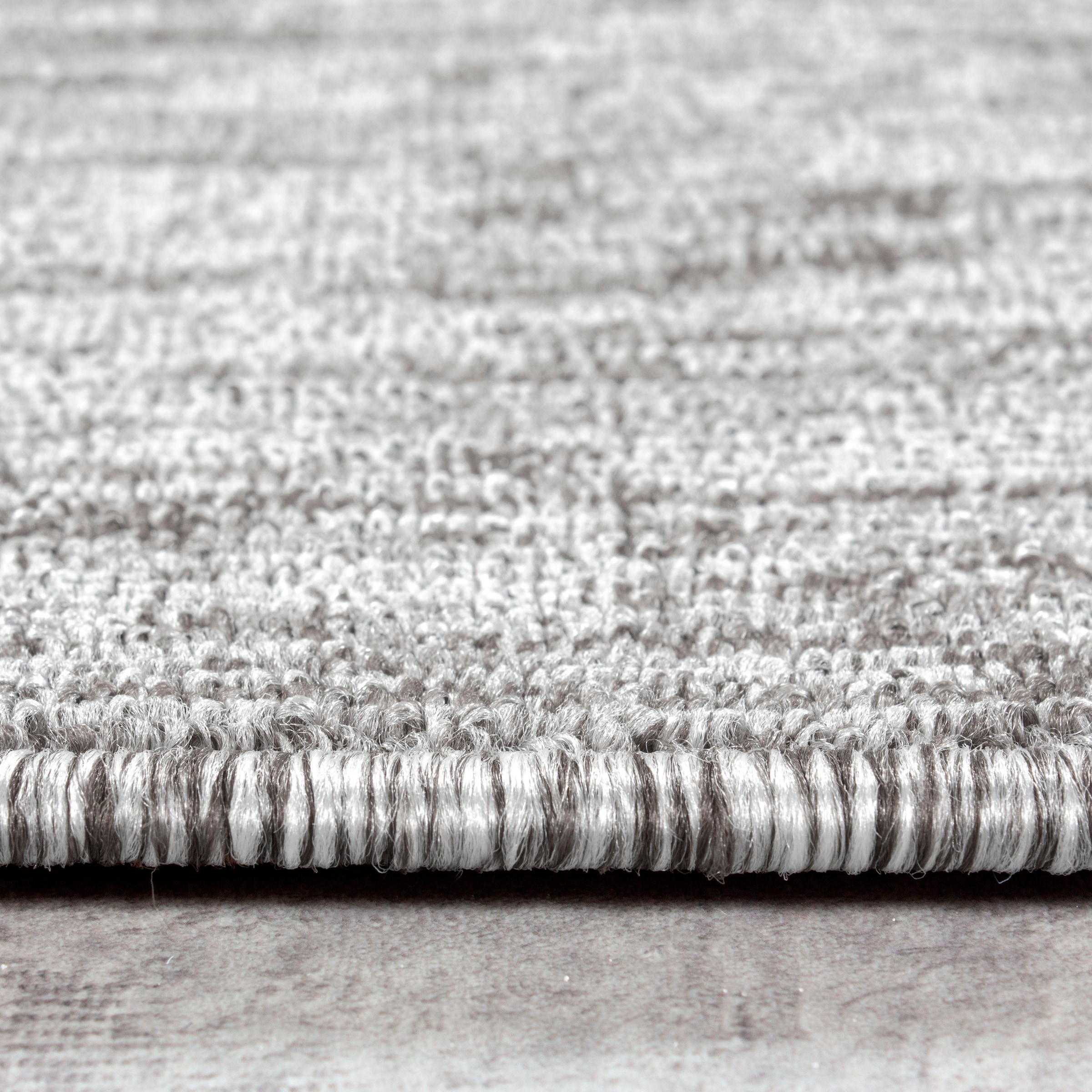 Ayyildiz Teppiche Teppich »Nizza 1800 Kurzflorteppich«, rechteckig, 6 mm Höhe, pflegeleicht, leicht melierter Kurzflor, ringsum gekettelt, Wohnzimmer