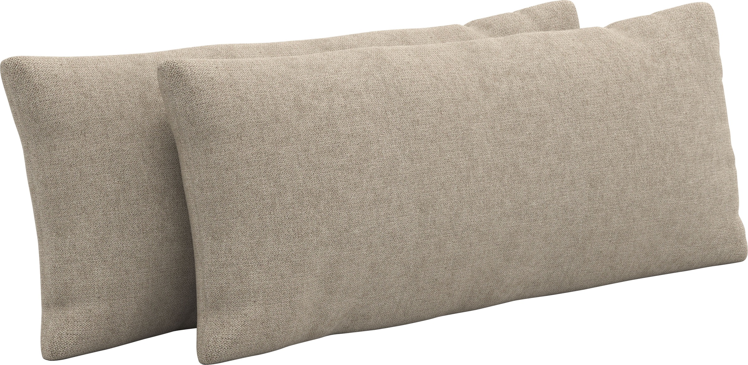 Auflagekissen SIT & MORE, B:65cm H:25cm T:10cm, grau, 95%Polyester, 5% Polyamid, Polsterauflagen, "Emely"