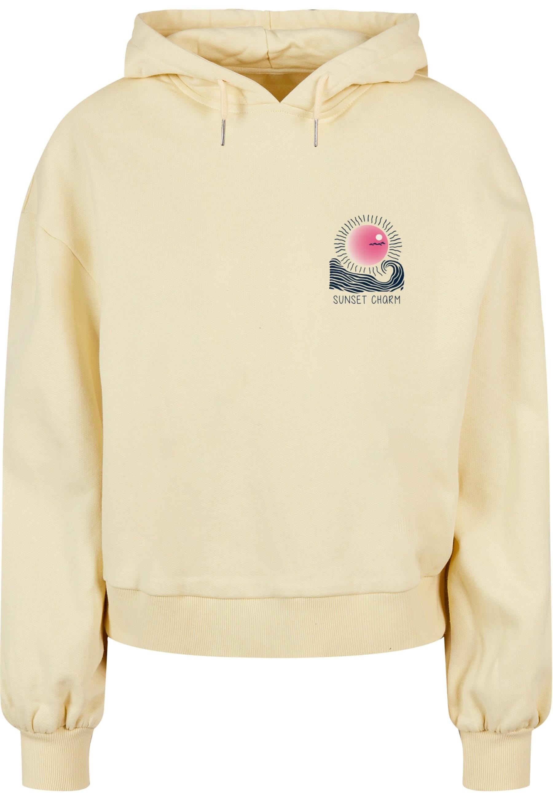 Merchcode Kapuzenpullover "Merchcode Ladies Sunset Charm Oversized Hoody", günstig online kaufen