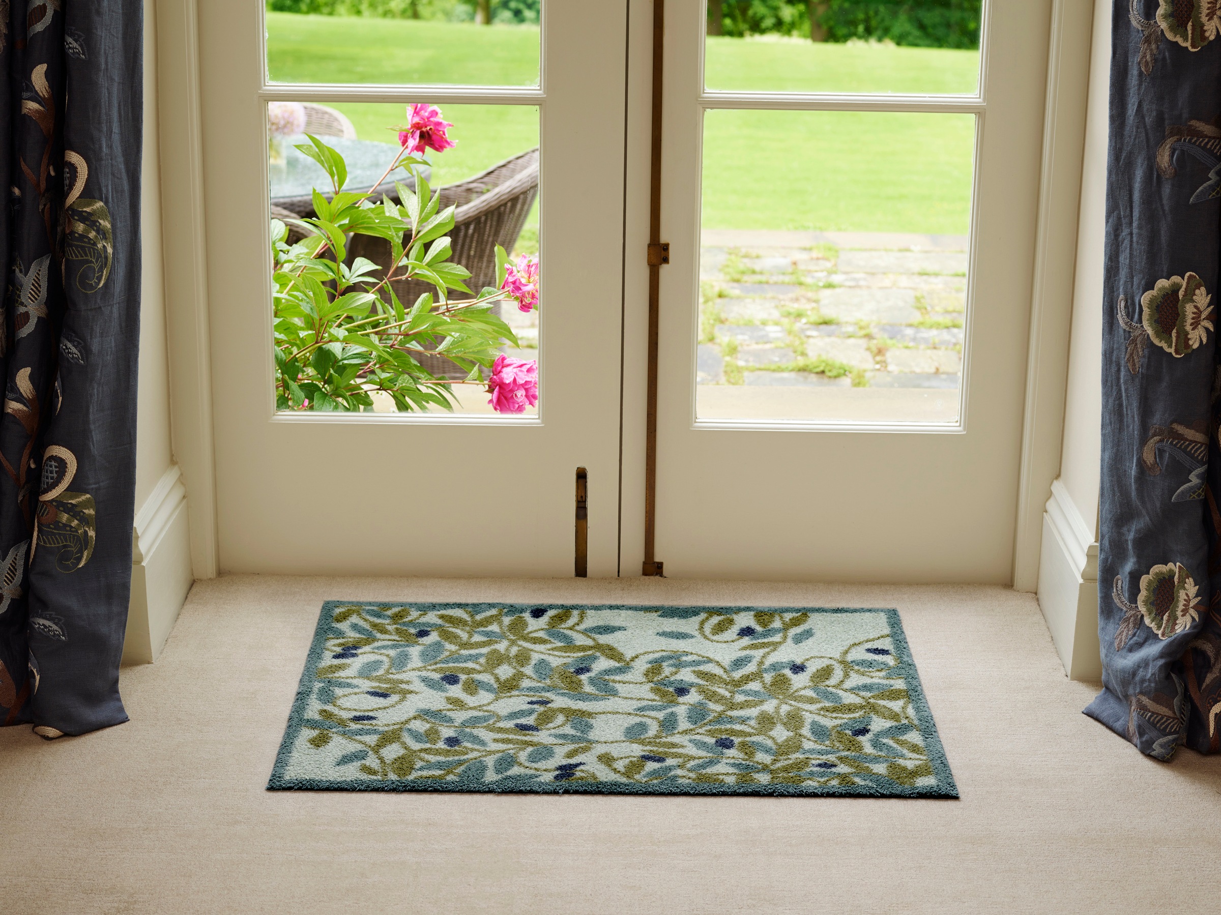 Turtle Mat Fußmatte "Olive" rechteckig 9 mm Höhe günstig online kaufen