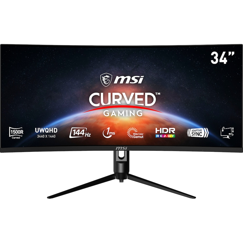 Curved-Gaming-LED-Monitor »Optix MAG342CQR«, 86 cm/34 Zoll, 3440 x 1440 px, UWQHD, 1...