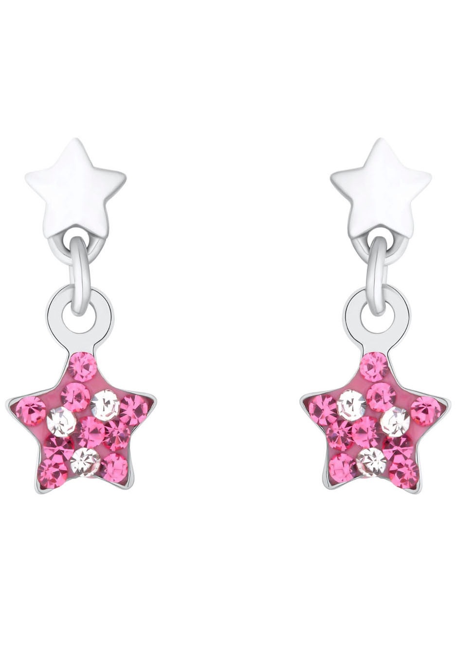 Prinzessin Lillifee Paar Ohrstecker »Shining Star, 2036426«, mit Preciosa Crystal