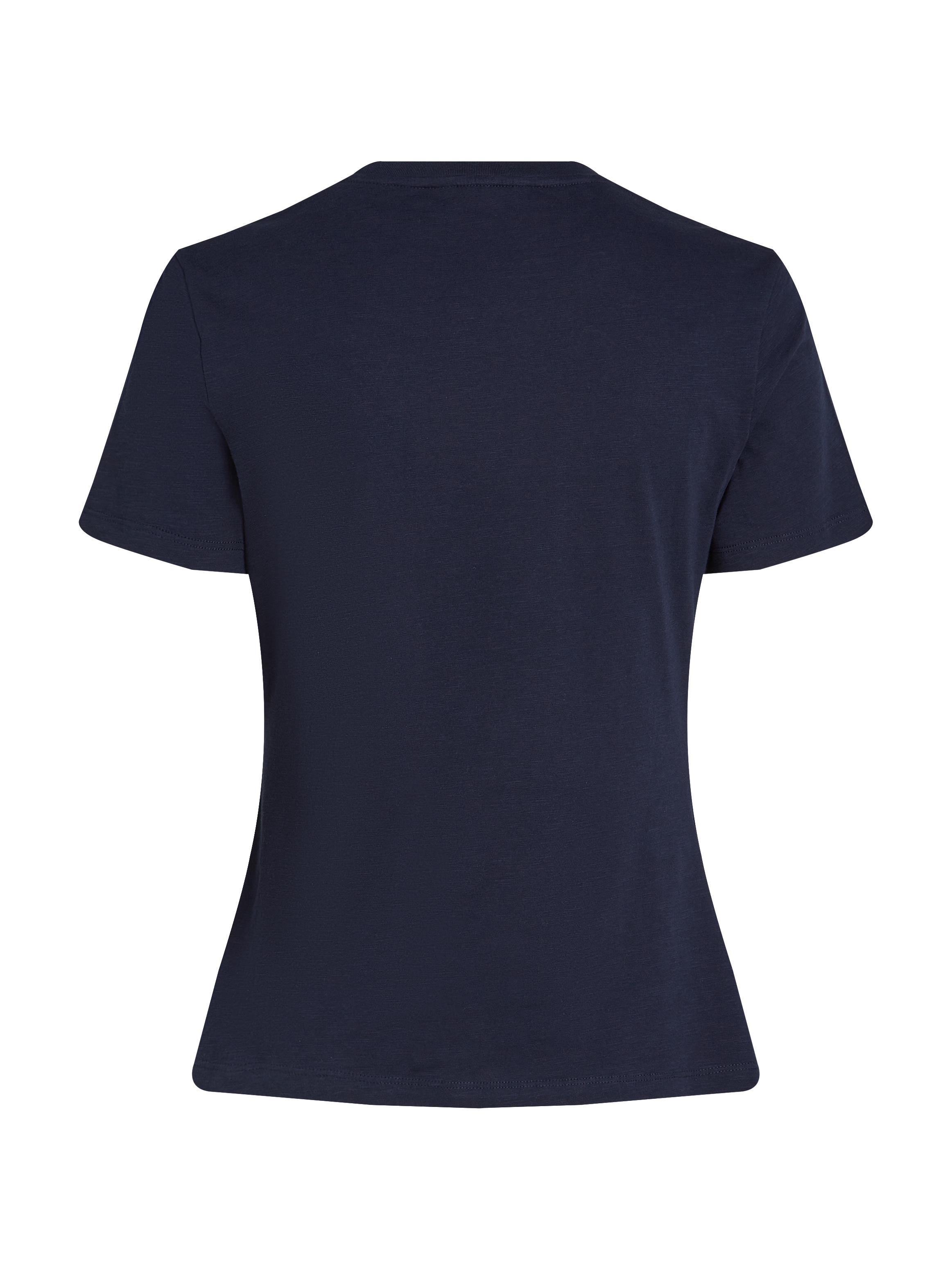Tommy Hilfiger T-Shirt »KNOT BOAT-NK SS TEE«, in asymmetrischer Form