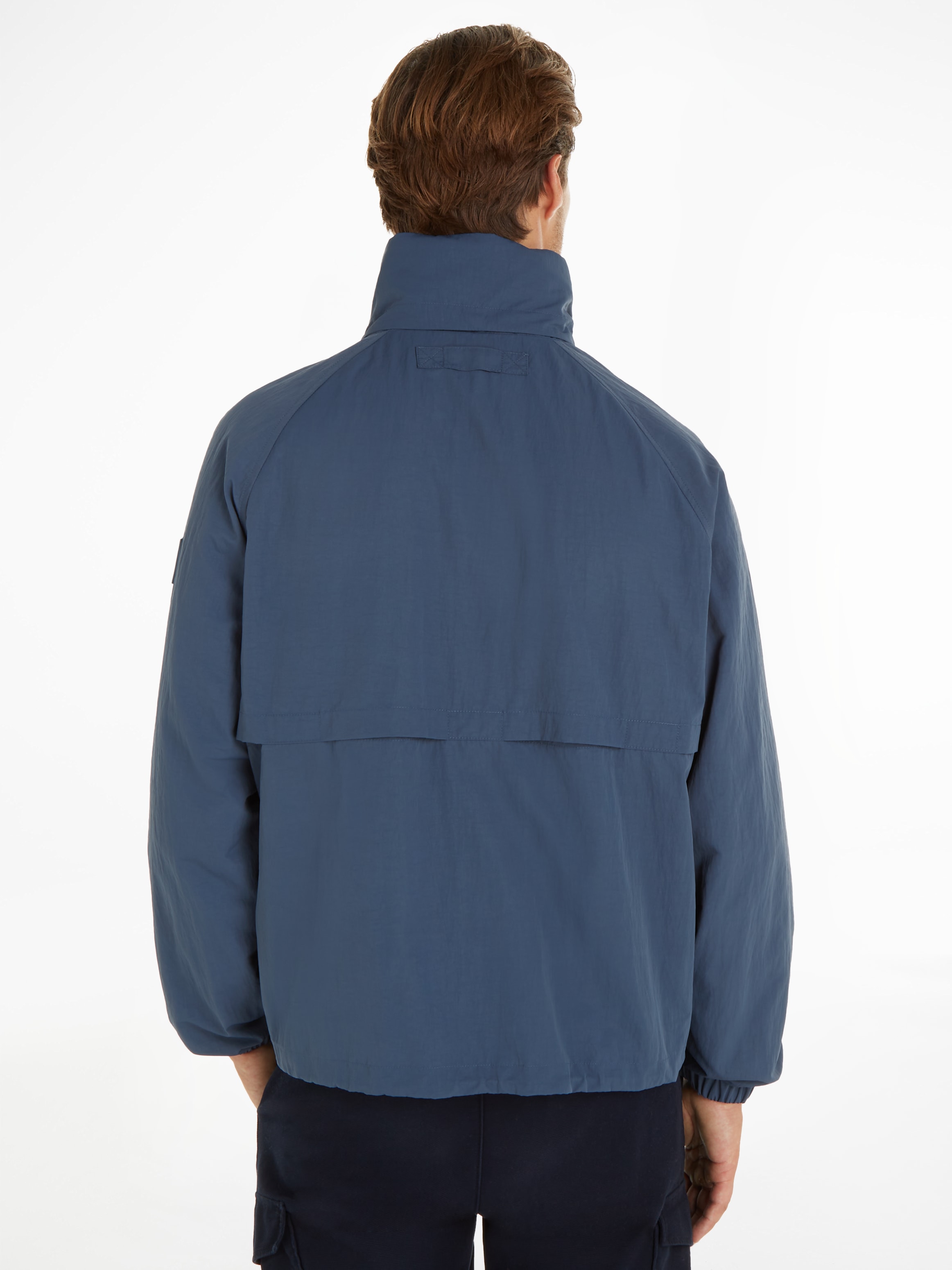 Tommy Hilfiger Blouson »REGATTA JACKET« mit Kapuze wasserabweisend, hochgeschlossen, mit verstaubarer Kapuze