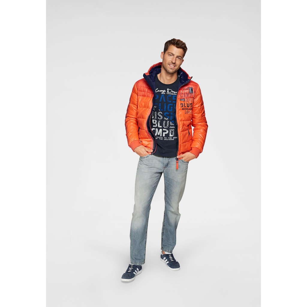 CAMP DAVID Loose-fit-Jeans, mit markanten Nähten und Stretch