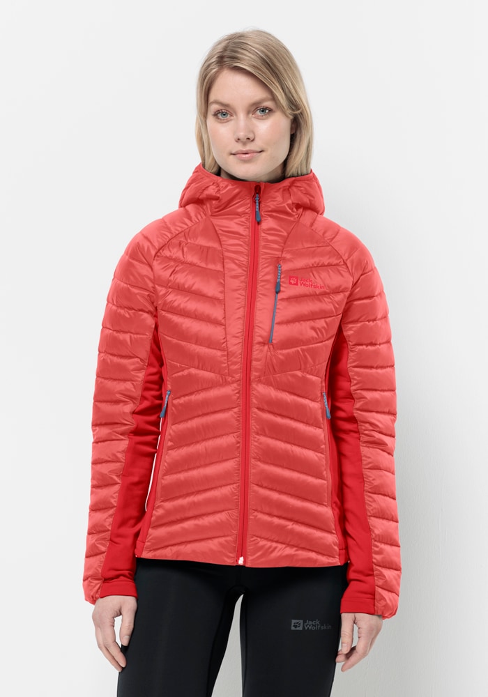 Jack Wolfskin Funktionsjacke "ROUTEBURN PRO INS JKT W", mit Kapuze