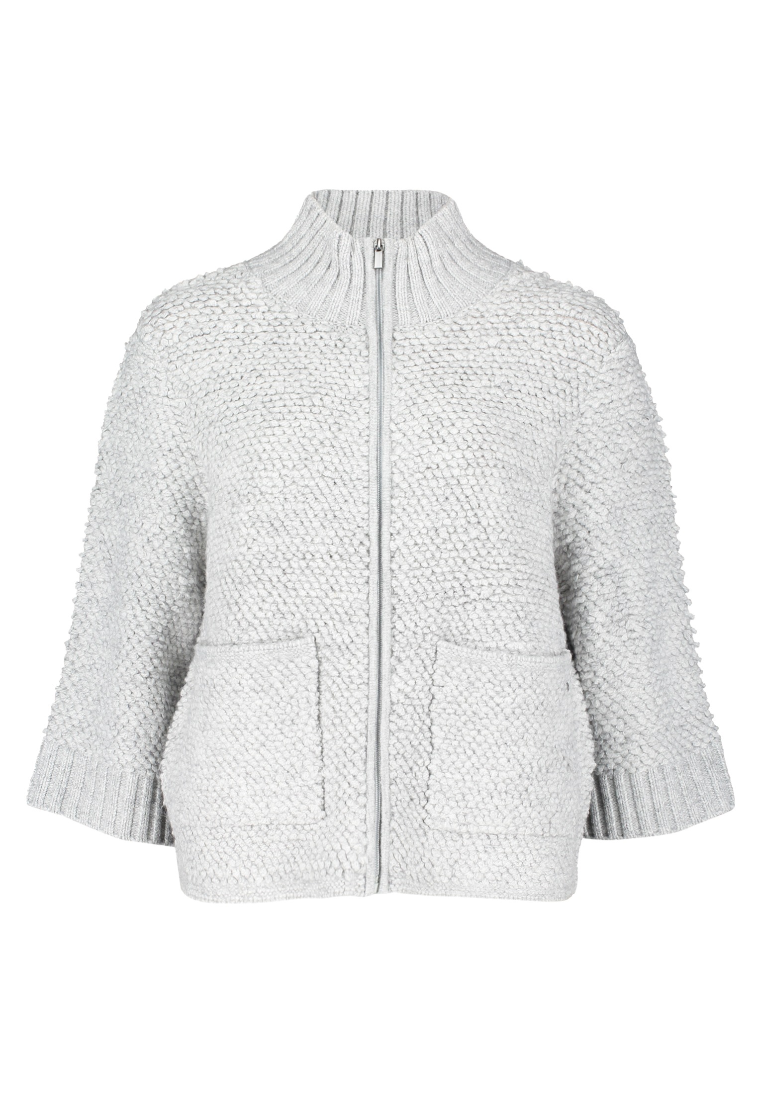 Betty&Co Strickjacke "Damen Strick-Cardigan mit Reißverschluss" 1 Stk. tlg. günstig online kaufen