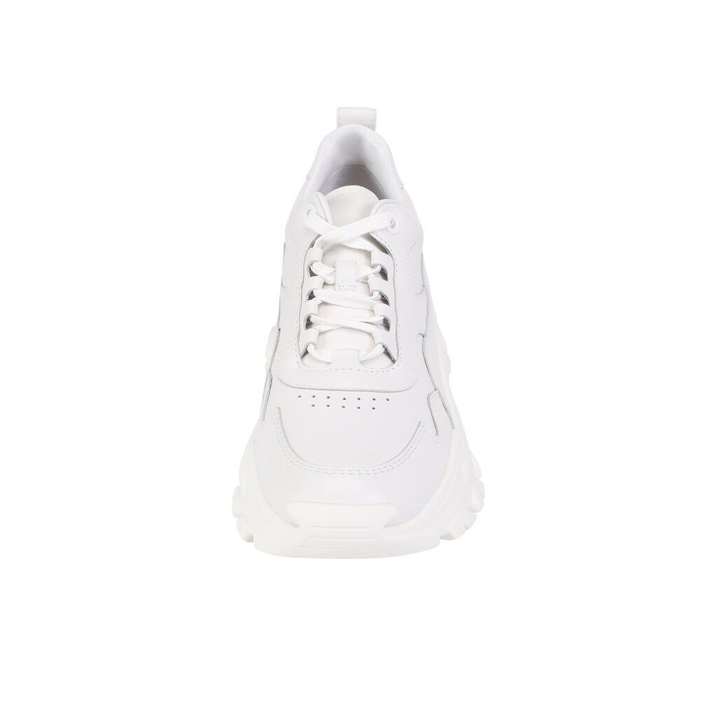 Schuhe Schnürschuhe ekonika Schnürschuh, mit massiver Sohle weiß Schuhe Schnürschuhe ekonika Schnürschuh, mit massiver Sohle weiß