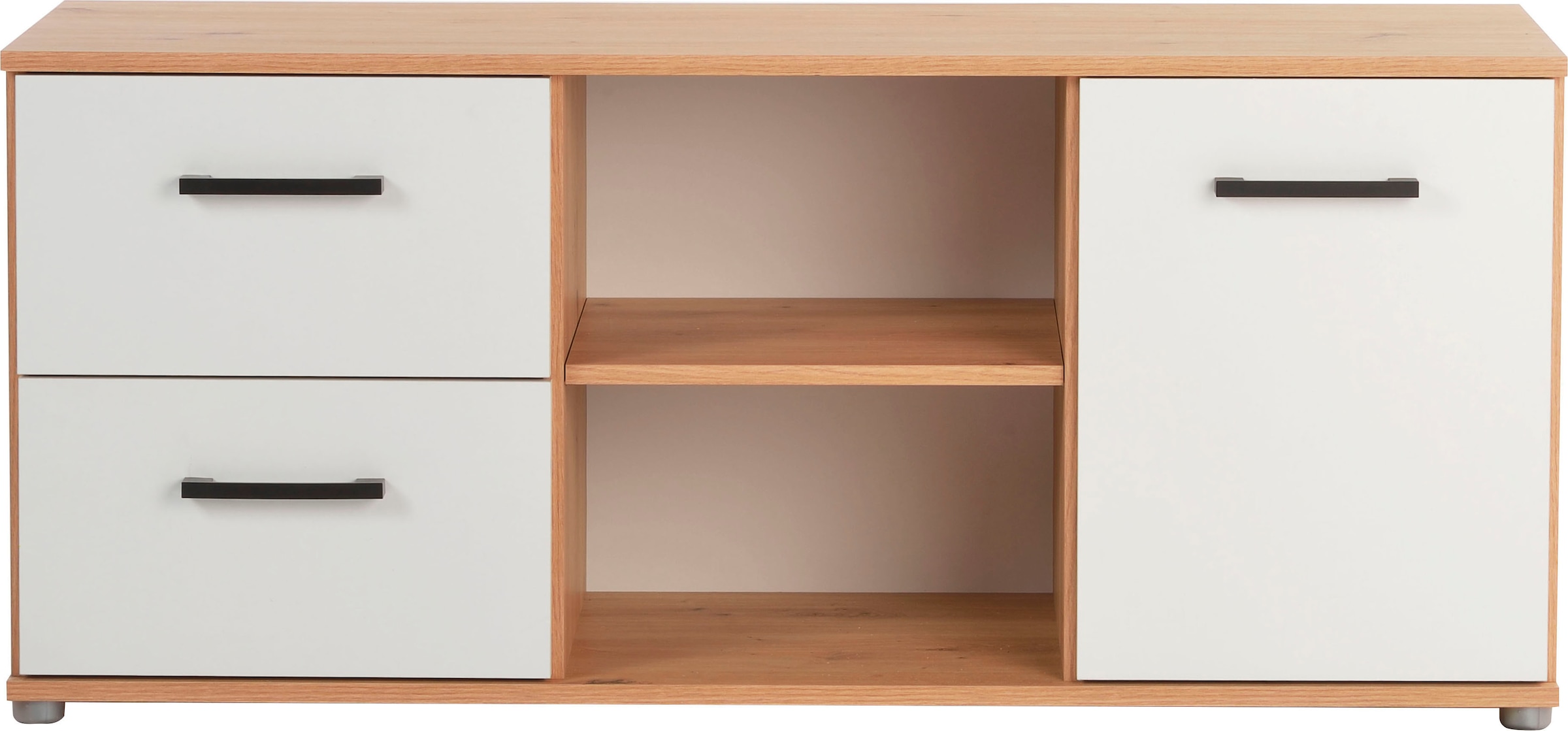 arthur berndt Jugendzimmer-Set »Jugendzimmer-Set »Bente« 5-teilig« 5tlg -Schrank, Bett, Schreibtisch, Sideboard, Standregal, 5 tlg. Stauraumstark, pflegeleicht, zeitlos, Made in Germany