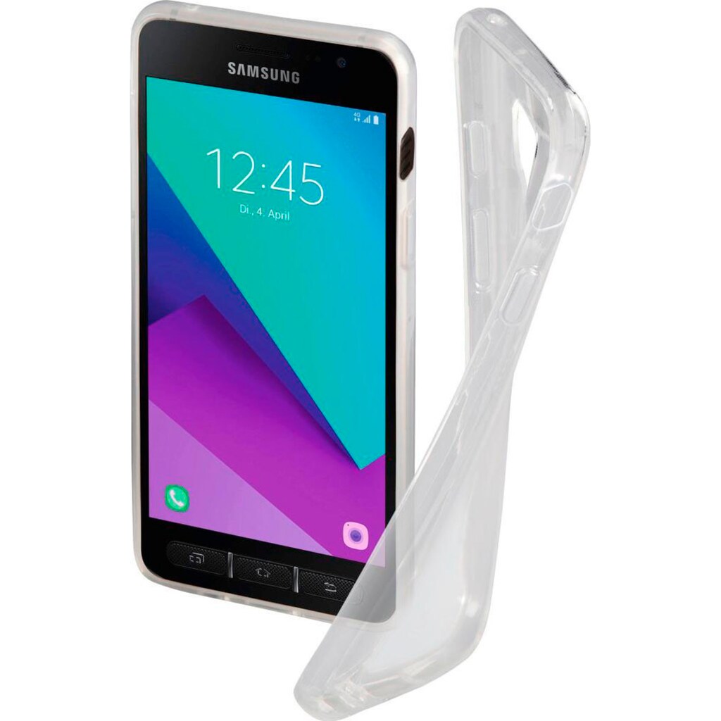 Hama Smartphone-Hülle »Cover "Crystal Clear" für Samsung Galaxy Xcover 4, 4s, Transparent«