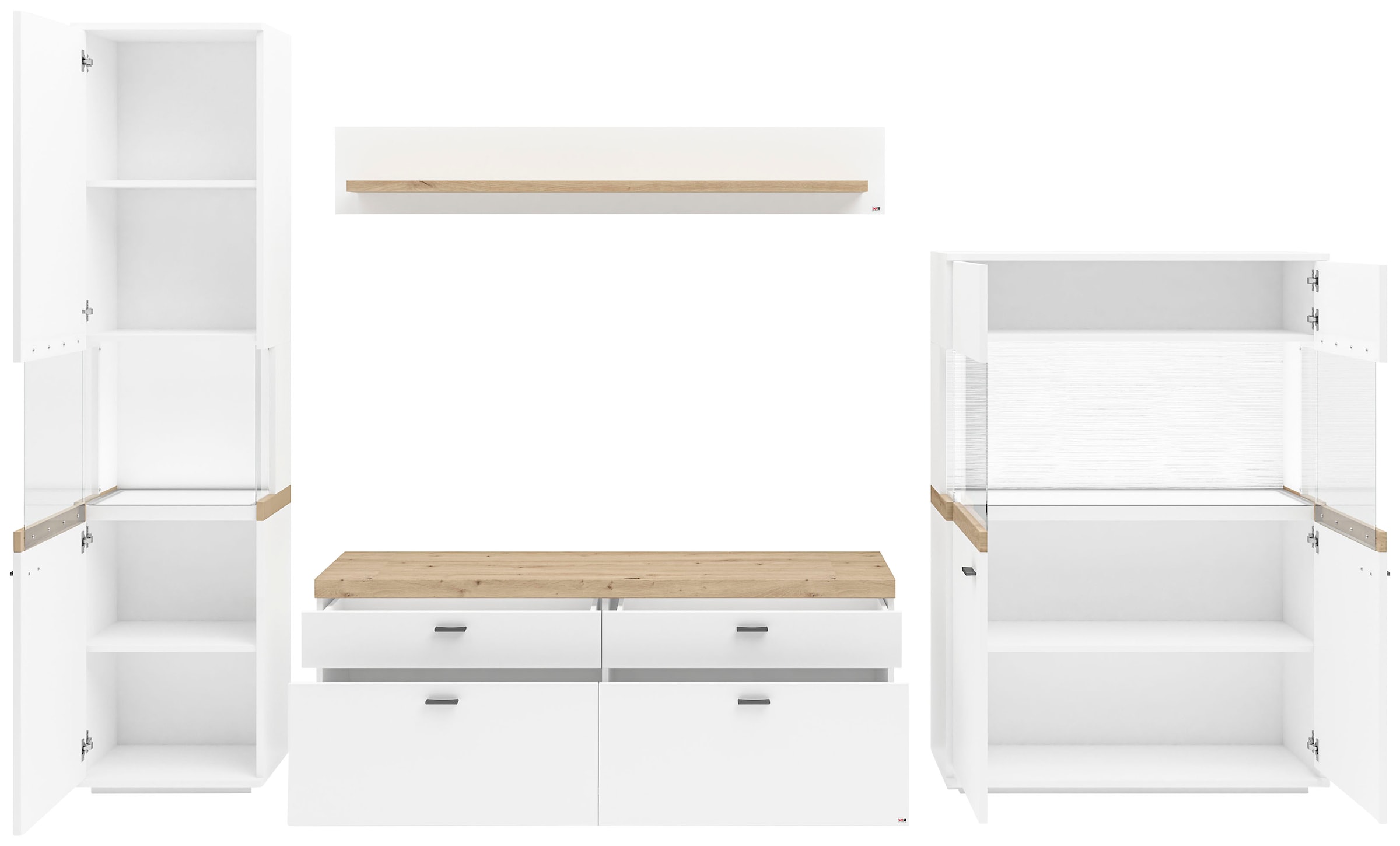 set one by Musterring Wohnwand »Lancaster« Bitte bei den Artikelnummern, 