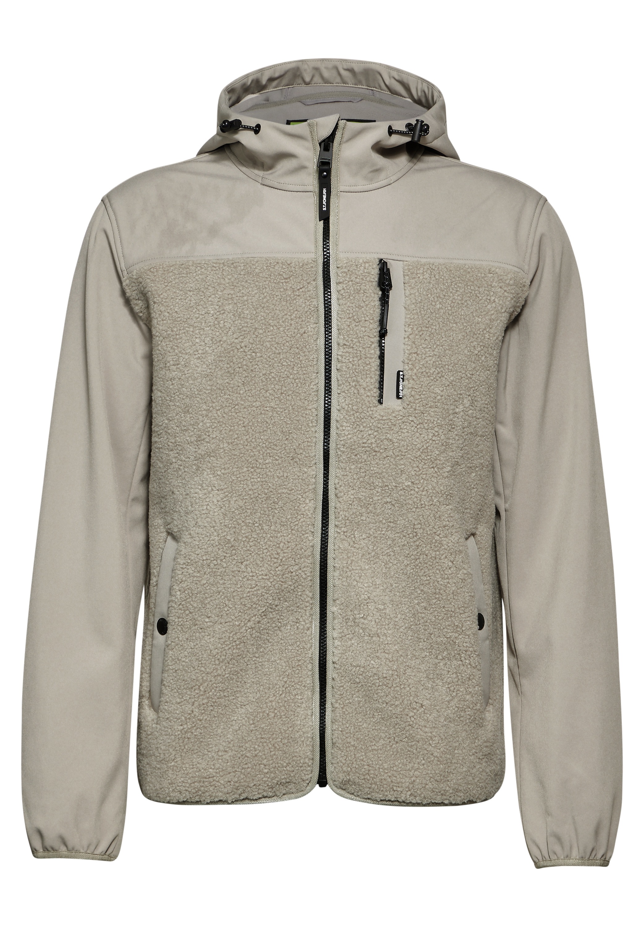 STREET ONE MEN Softshelljacke, mit Kapuze, mit Kapuze
