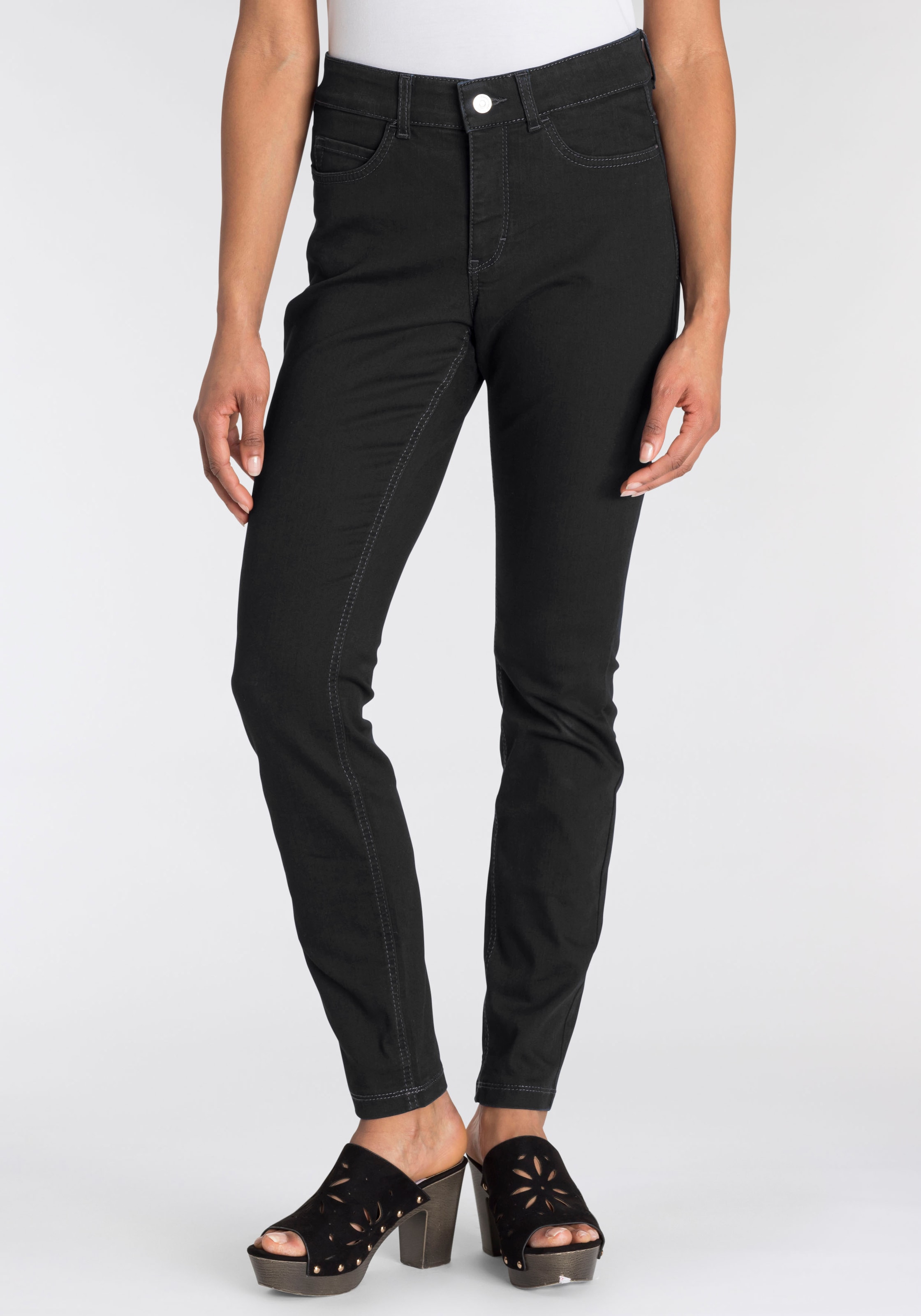 MAC Skinny-fit-Jeans Power-Stretch für sitzt Tag kaufen BAUR den bequem ganzen | Qualität »Hiperstretch-Skinny«