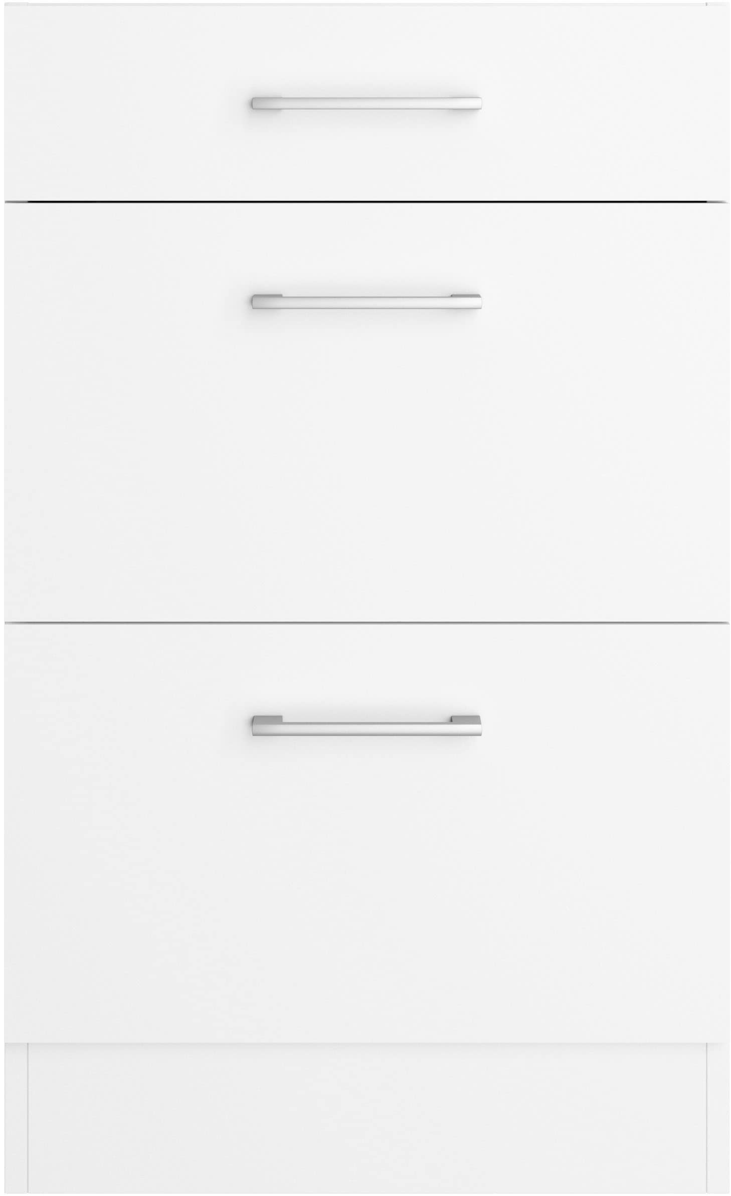 KOCHSTATION Unterschrank »KS-Milan«, HELD Möbel, Auszugschrank 100 cm, matte oder hochglänzende Fronten