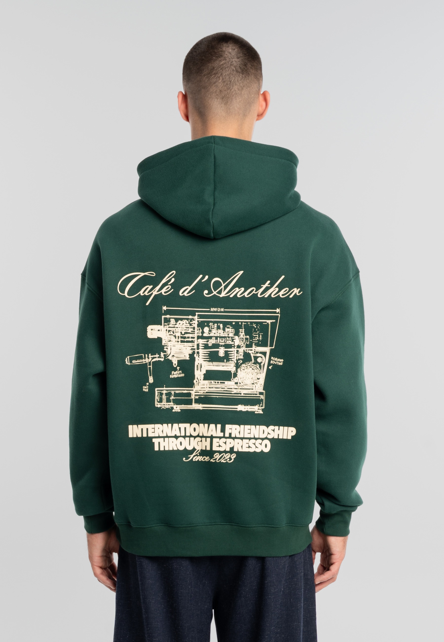 Another Cotton Lab Rundhalspullover »Another Cotton Lab Café d'Another Hoodie« 1