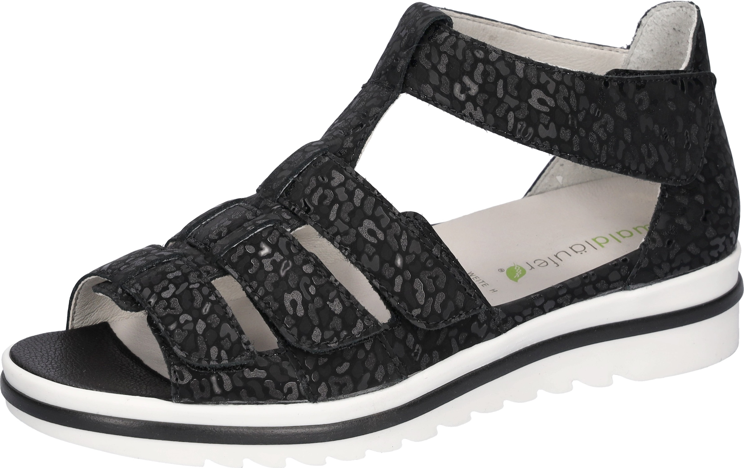 Waldläufer Sandale »HAKURA«  Klettschuh, Sommerschuh, Komfortschuh mit Klettverschlüssen, H-Weite