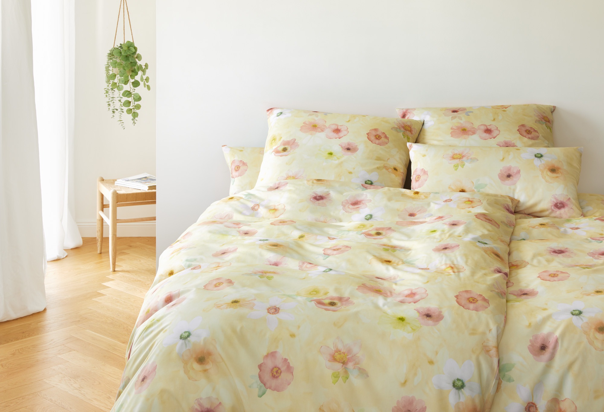 Elegante Bettwäsche "Pastel Jersey" 2 Stk. angenehmes Hautgefühl günstig online kaufen