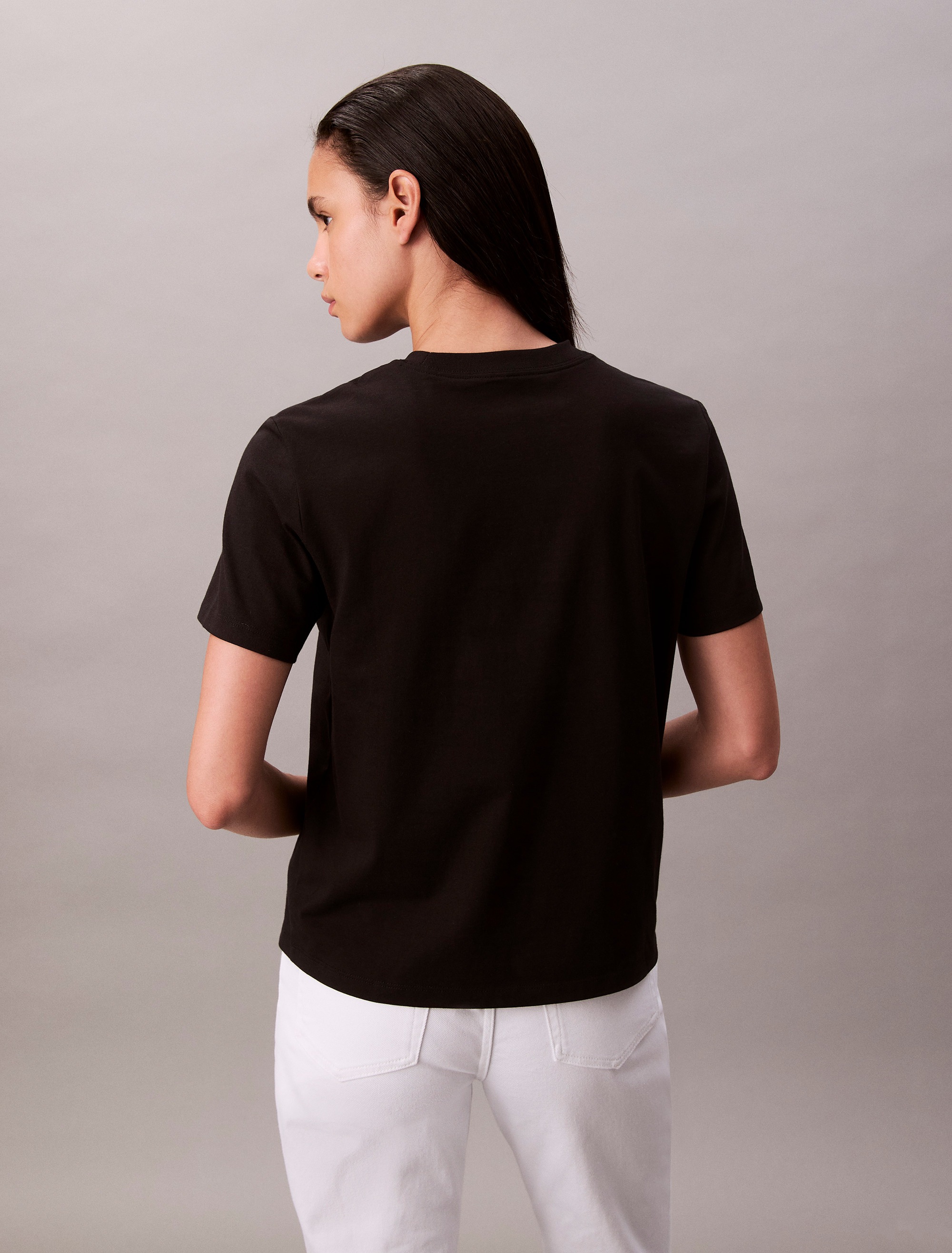 Calvin Klein Jeans T-Shirt "HERO SS CLASSIC MONOLOGO CNECK T", Logoschriftz günstig online kaufen