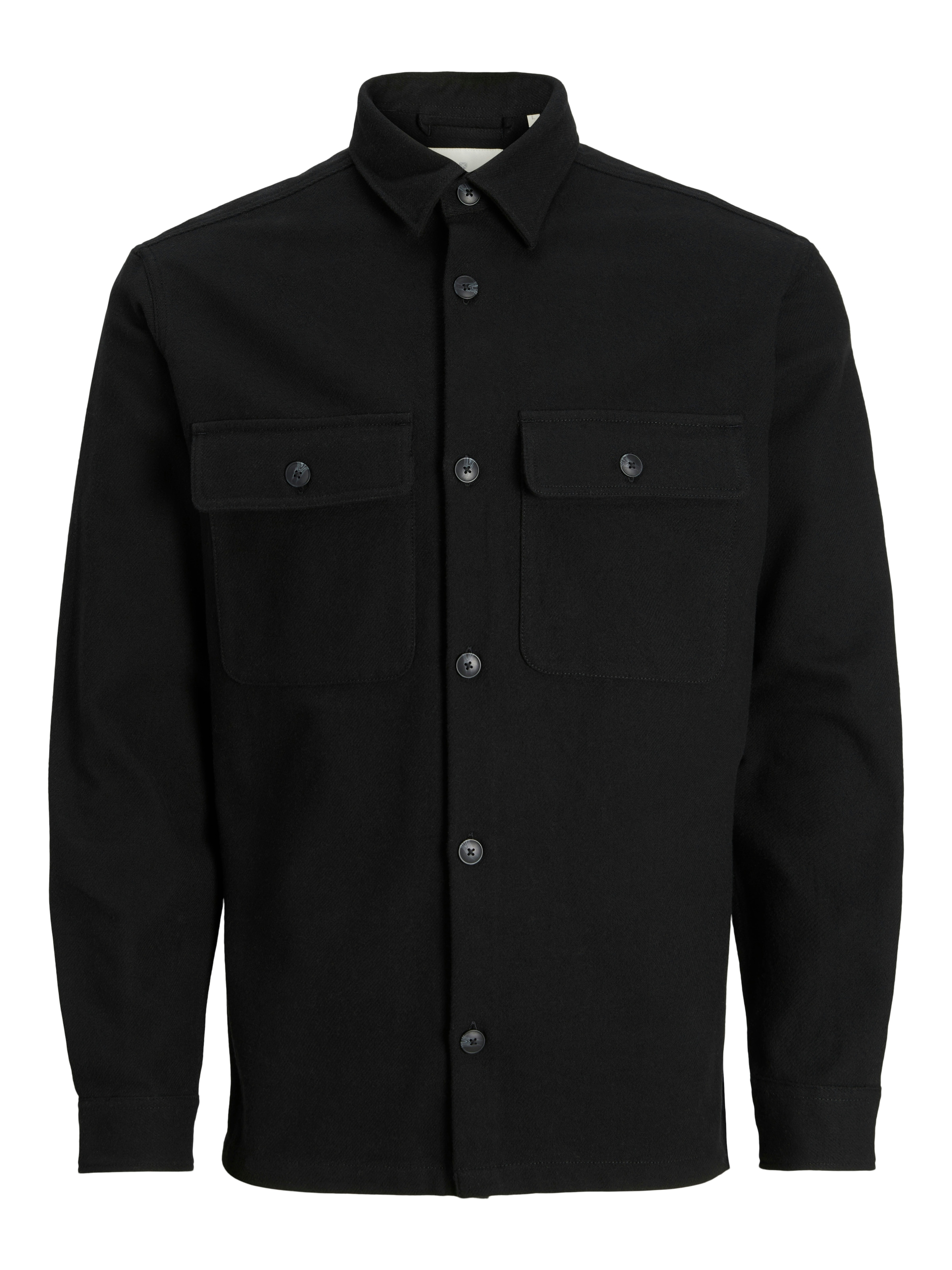 Jack & Jones Langarmhemd "JPRRAYLE MELANGE SOLID L/S OVERSHIRT SN" günstig online kaufen