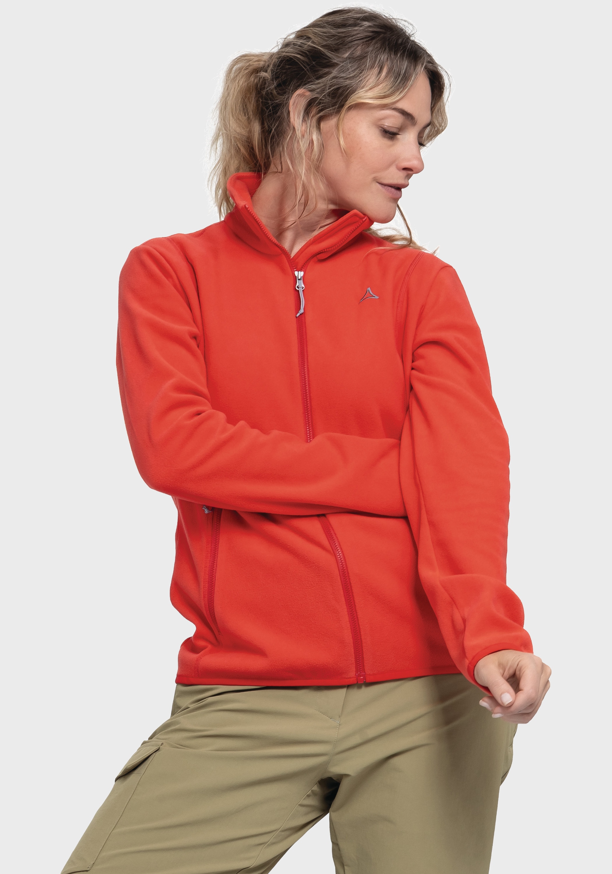 Schöffel Fleecejacke »Hiking Fleece Jk Style Ash WMS«, ohne Kapuze