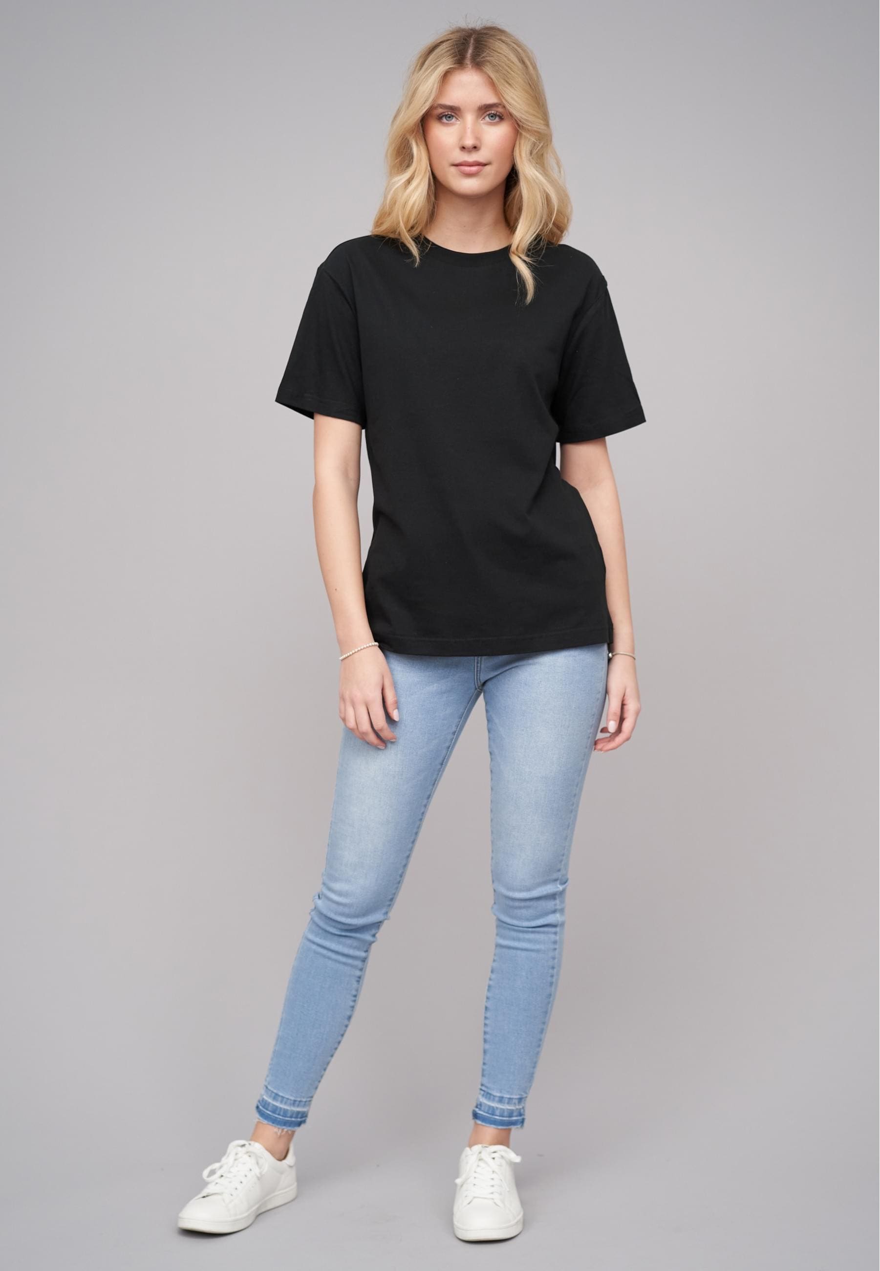CLOUD 5IVE T-Shirt »CLOUD 5IVE Ladies 77 Delicious Black Tee«, (1 tlg.)