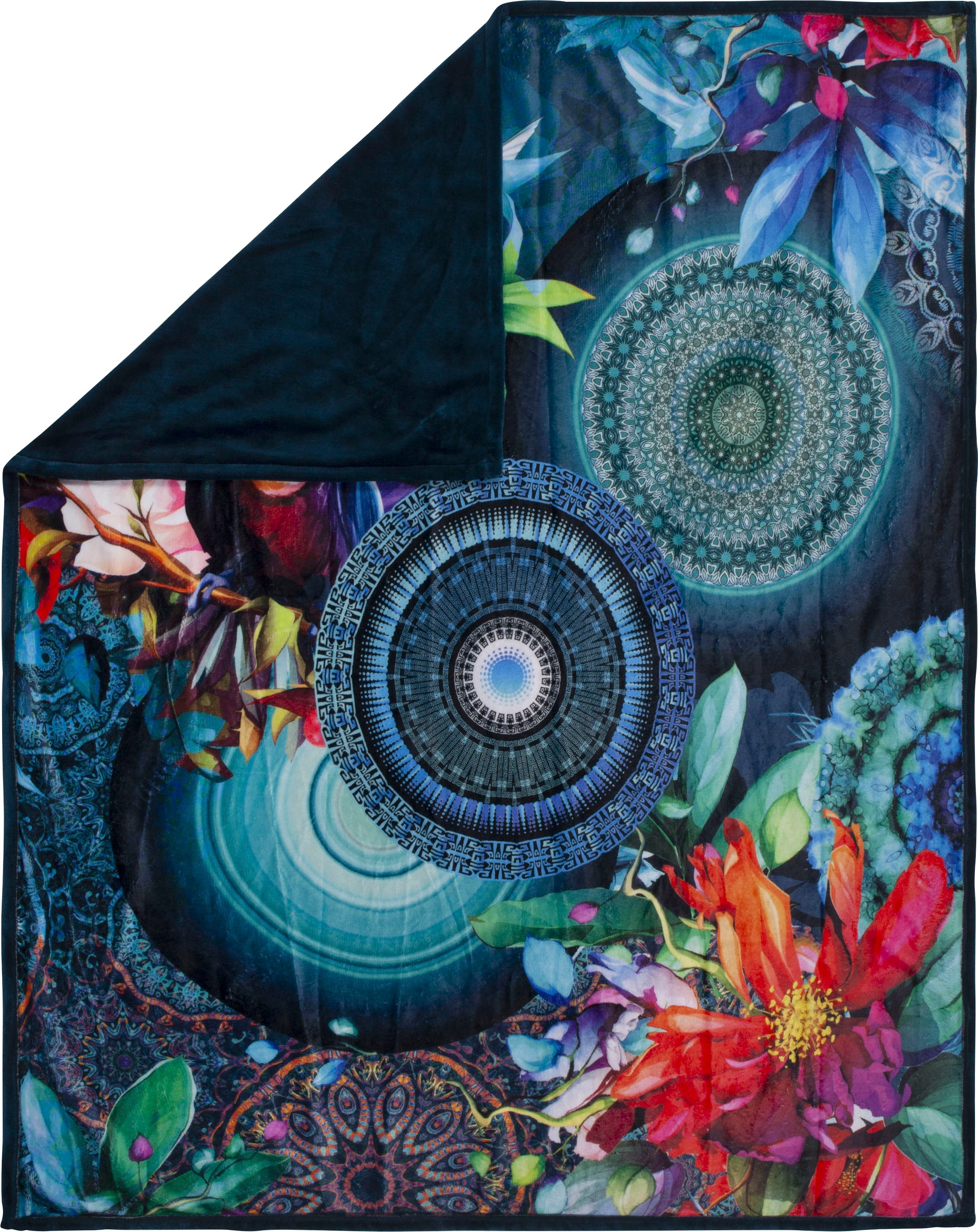 hip Plaid "Cailani" Sehr Weich, Kuscheldecke, 130x160 cm, Wendeoptik, Manda günstig online kaufen