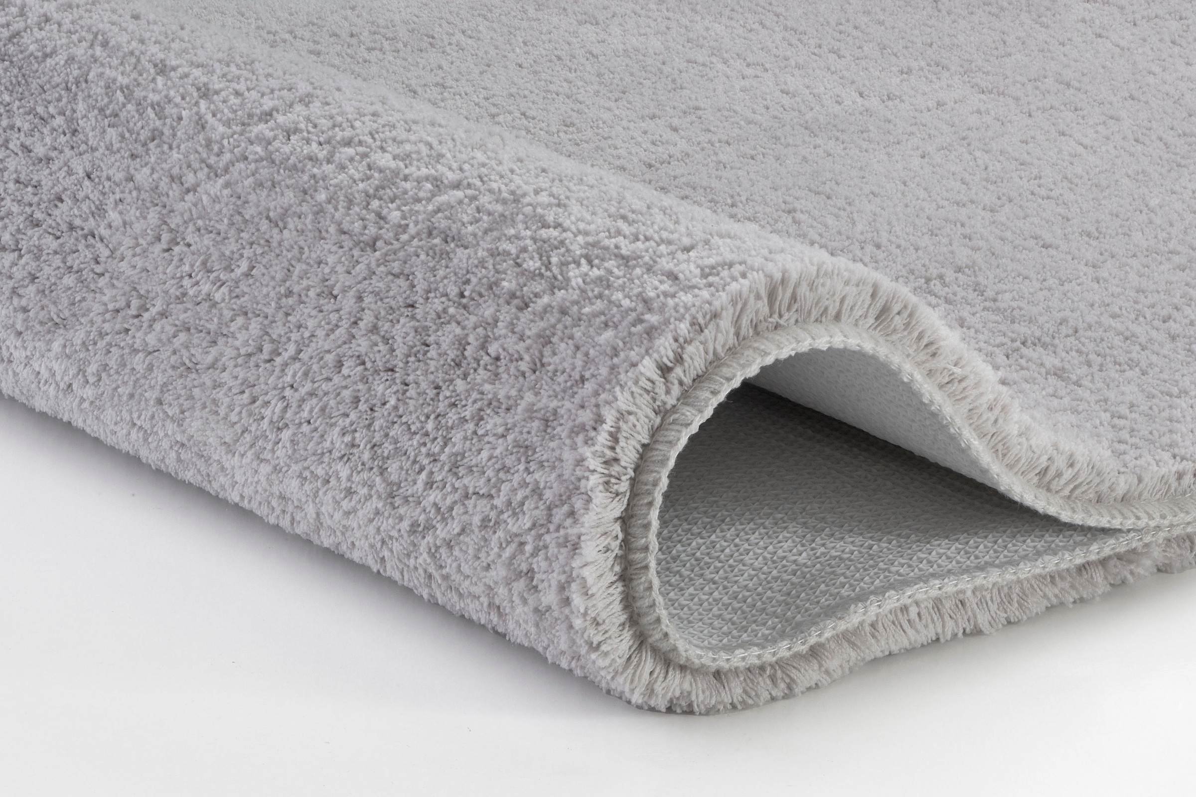 Kleine Wolke Badematte »Marco«, rutschhemmend beschichtet, fußbodenheizungsgeeignet, Badteppich, Uni Farben