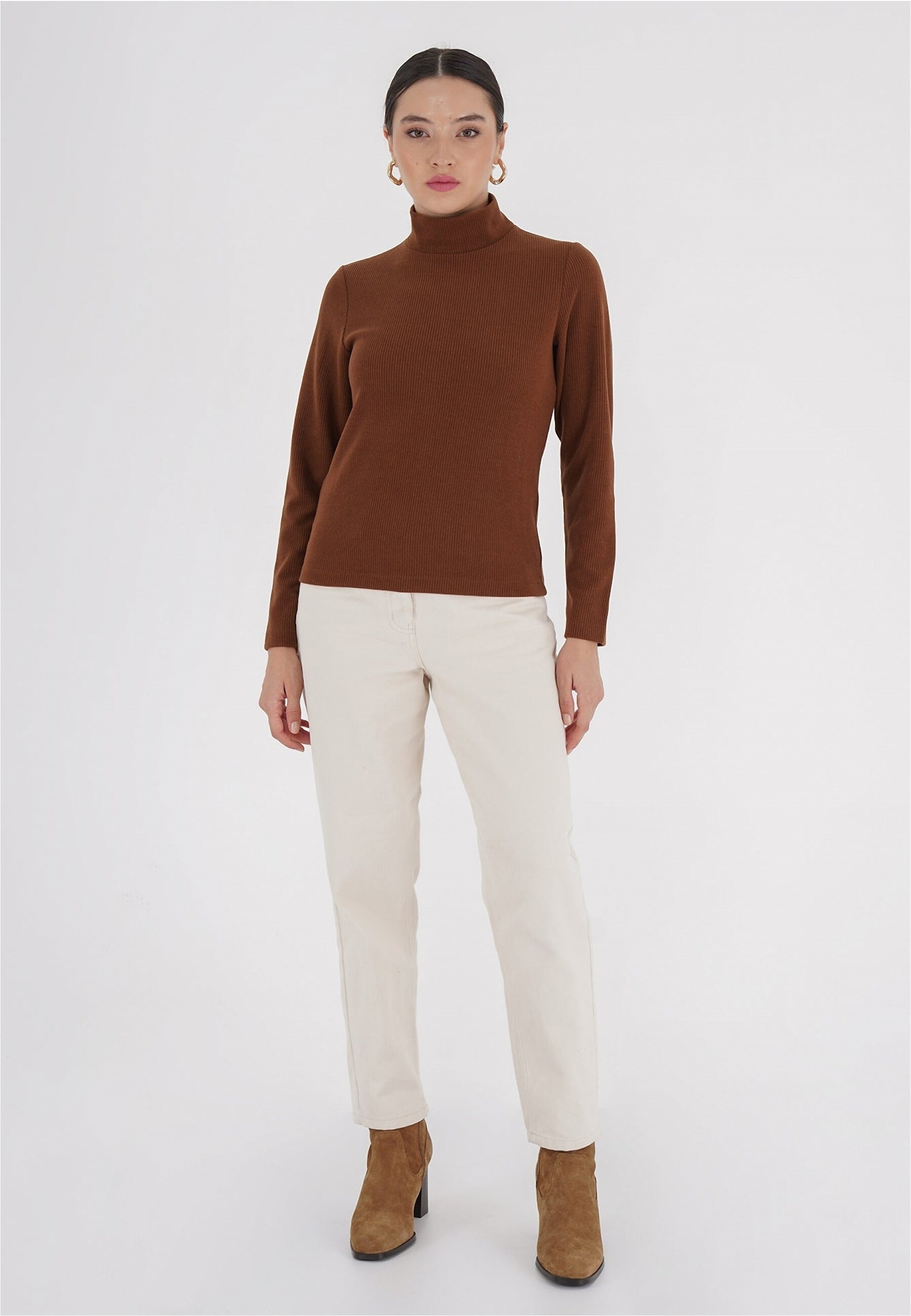 Thumbnail - freshlions Rollkragenpullover "Havin" 1 Stk. mit Stehkragen