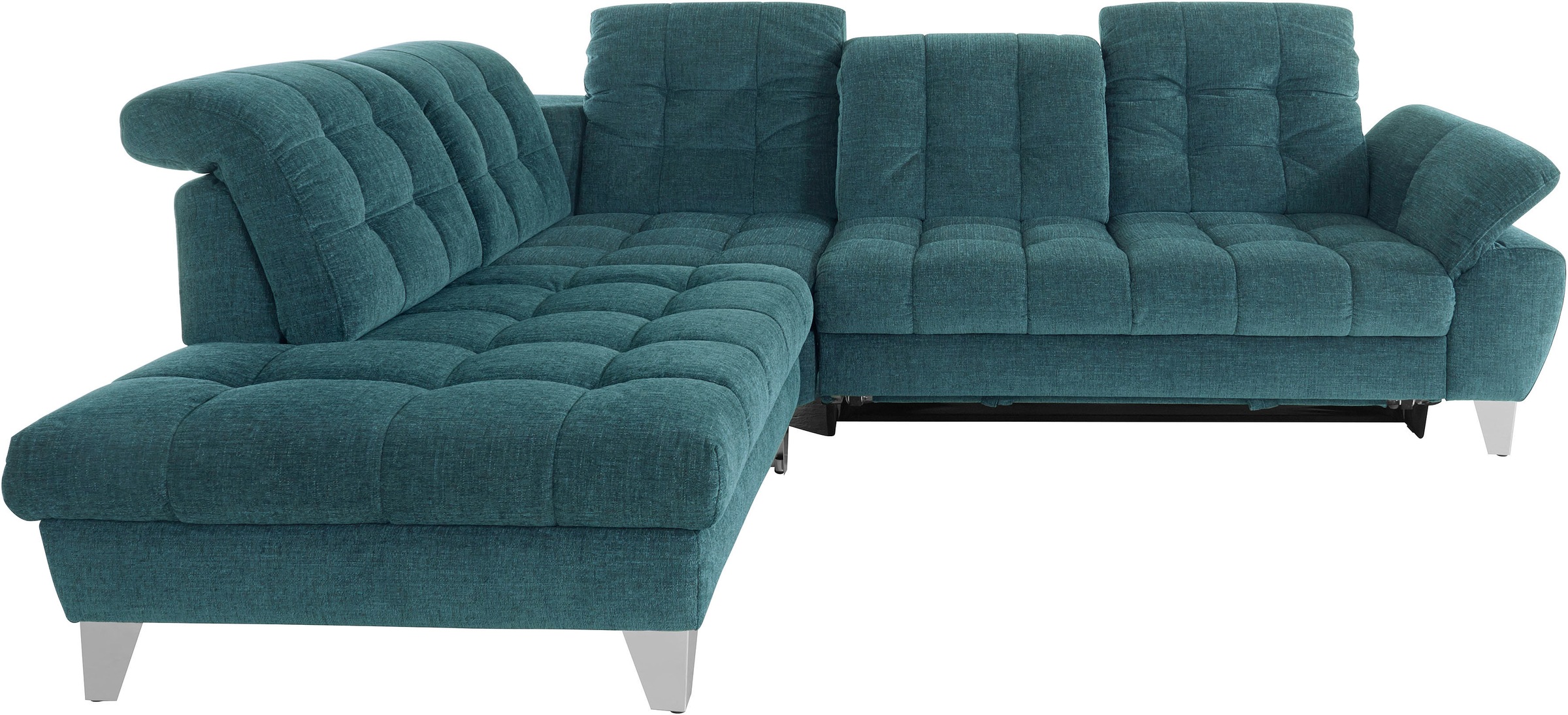 Places of Style Ecksofa »Bardi Luxus«, belastbar bis zu 140 kg, Sitztiefenverstellung,... kaufen