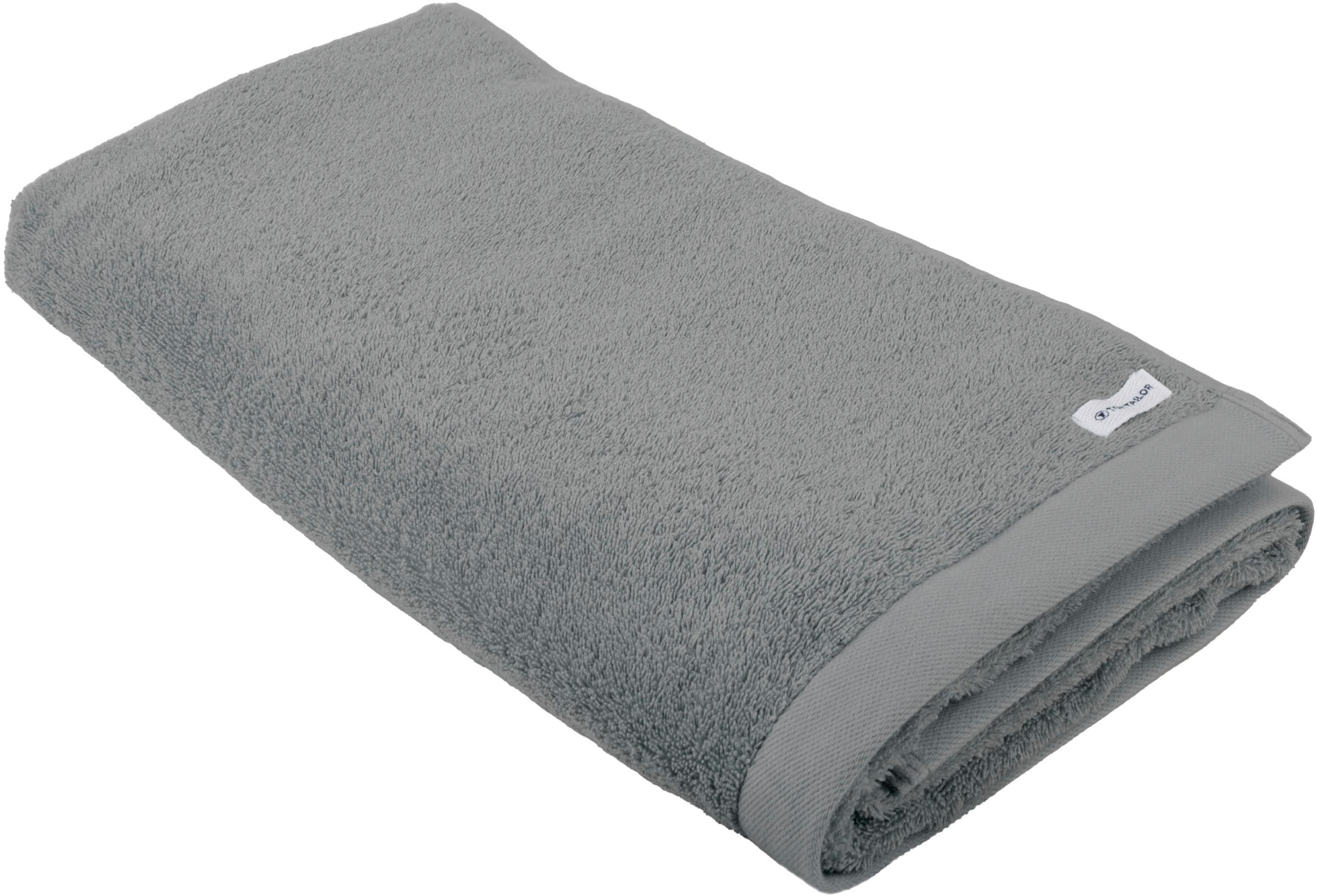 TOM TAILOR HOME "COLOR BATH" 100% Baumwolle, 80x200 cm, uni, große Farbauswahl