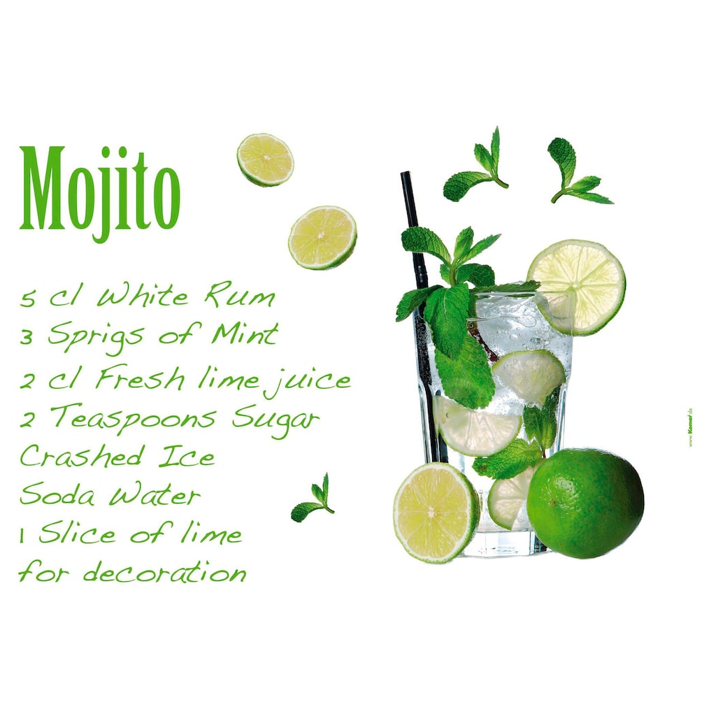 Komar Wandtattoo »Mojito«