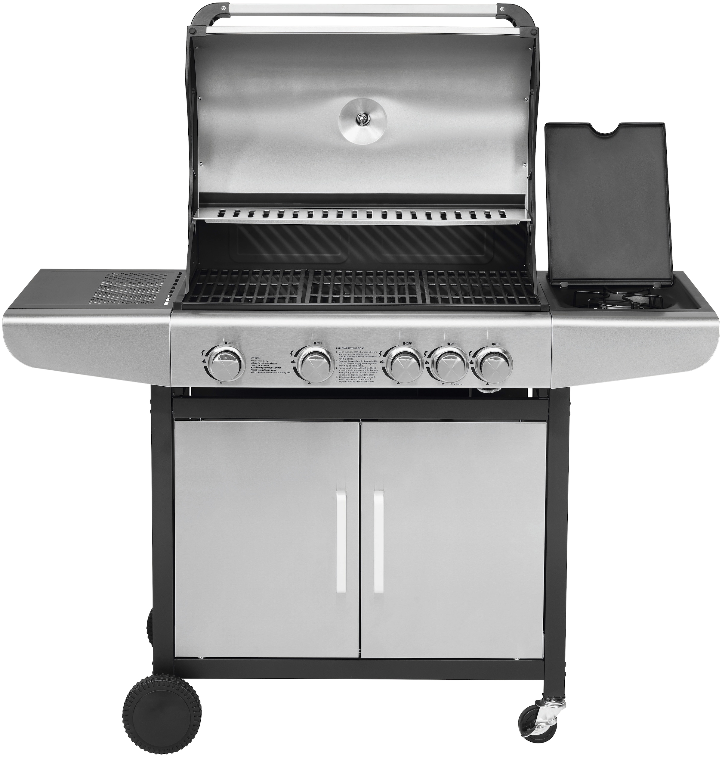 JUSTUS Gasgrill "Ares 4 SU", BxTxH: 133x57x112 cm günstig online kaufen