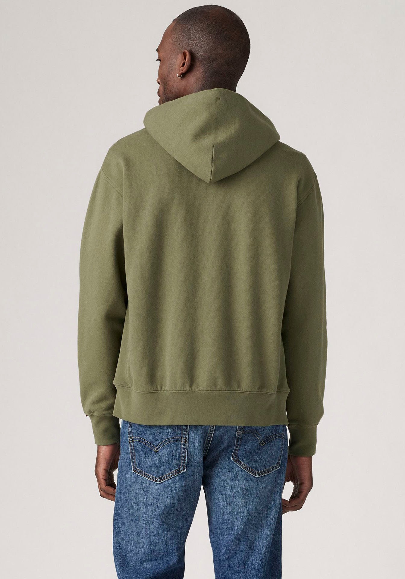 Levi's® Kapuzensweatjacke, mit Logo-Stickerei