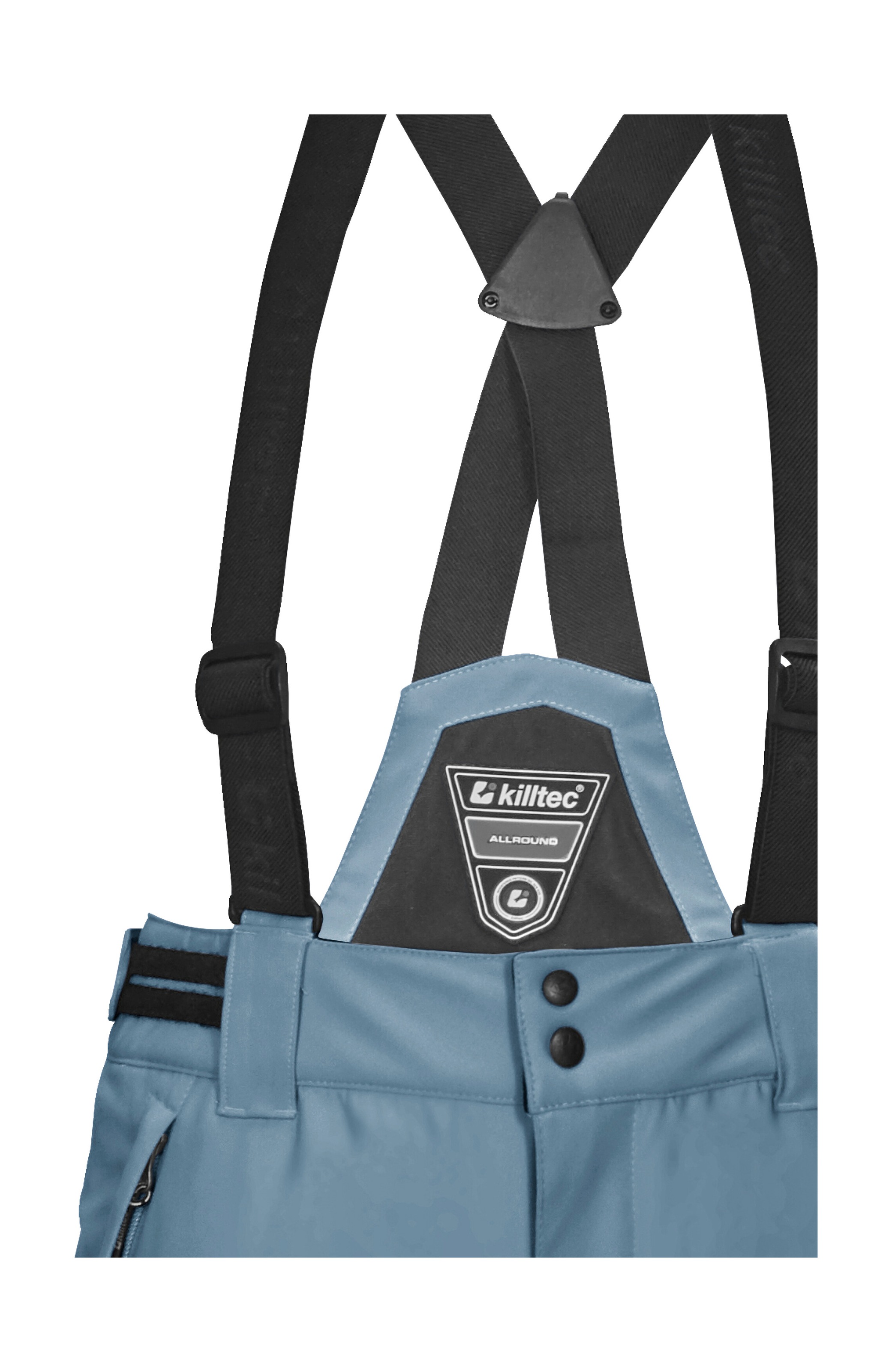 Killtec Skihose »KSW 77 GRLS SKI PNTS«, wasserdicht, atmungsaktiv, abnehmbarer Latz, verst. Seitenriegel