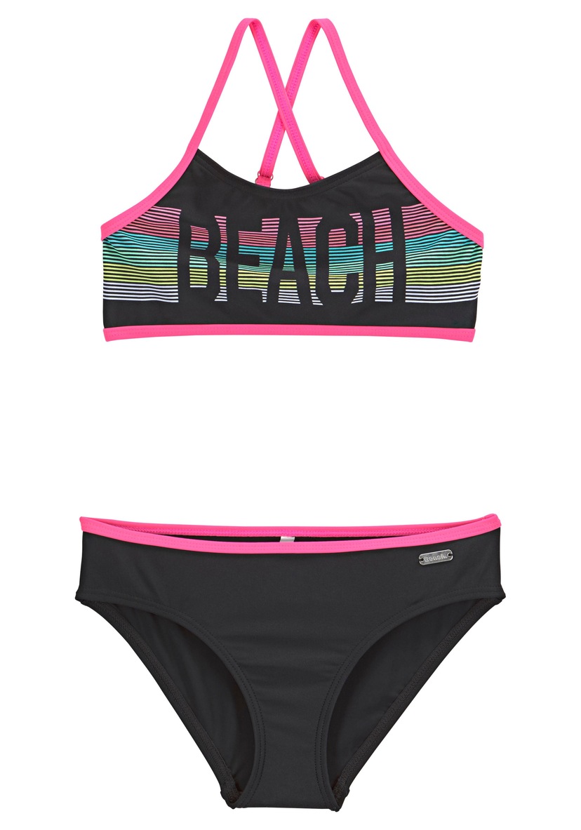 KangaROOS Bustier-Bikini, im sportlichen Look online kaufen | BAUR | Bustier-Bikinis
